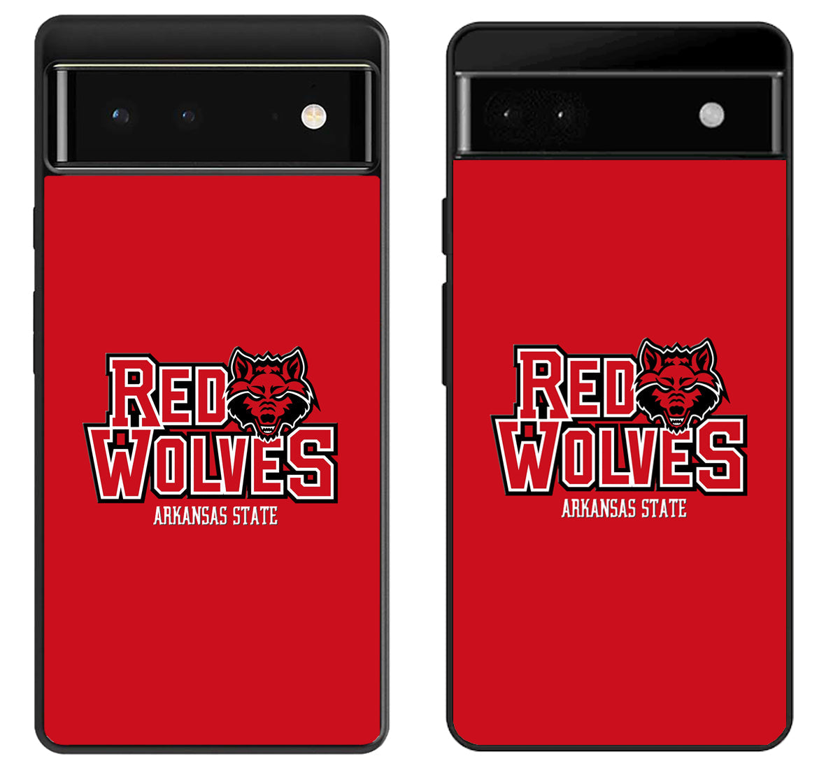 Arkansas State Red Wolves Logo Google Pixel 6 | 6A | 6 Pro Case