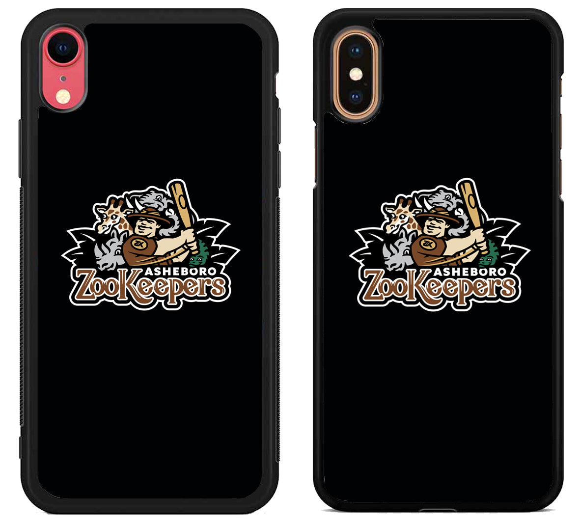 Asheboro ZooKeepers Black iPhone X | Xs | Xr | Xs Max Case
