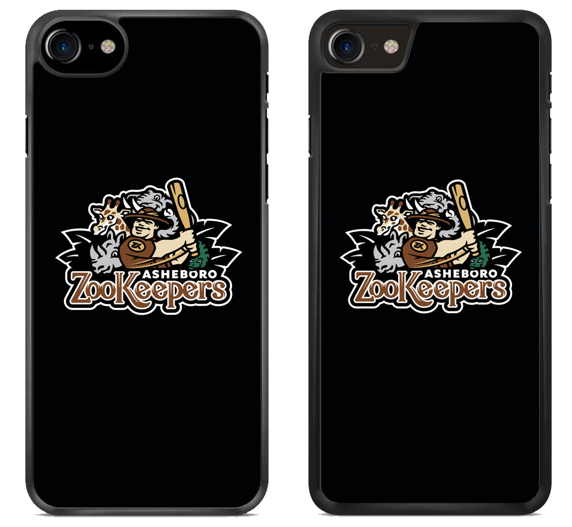 Asheboro ZooKeepers Black iPhone SE 2020 | iPhone SE 2022 Case