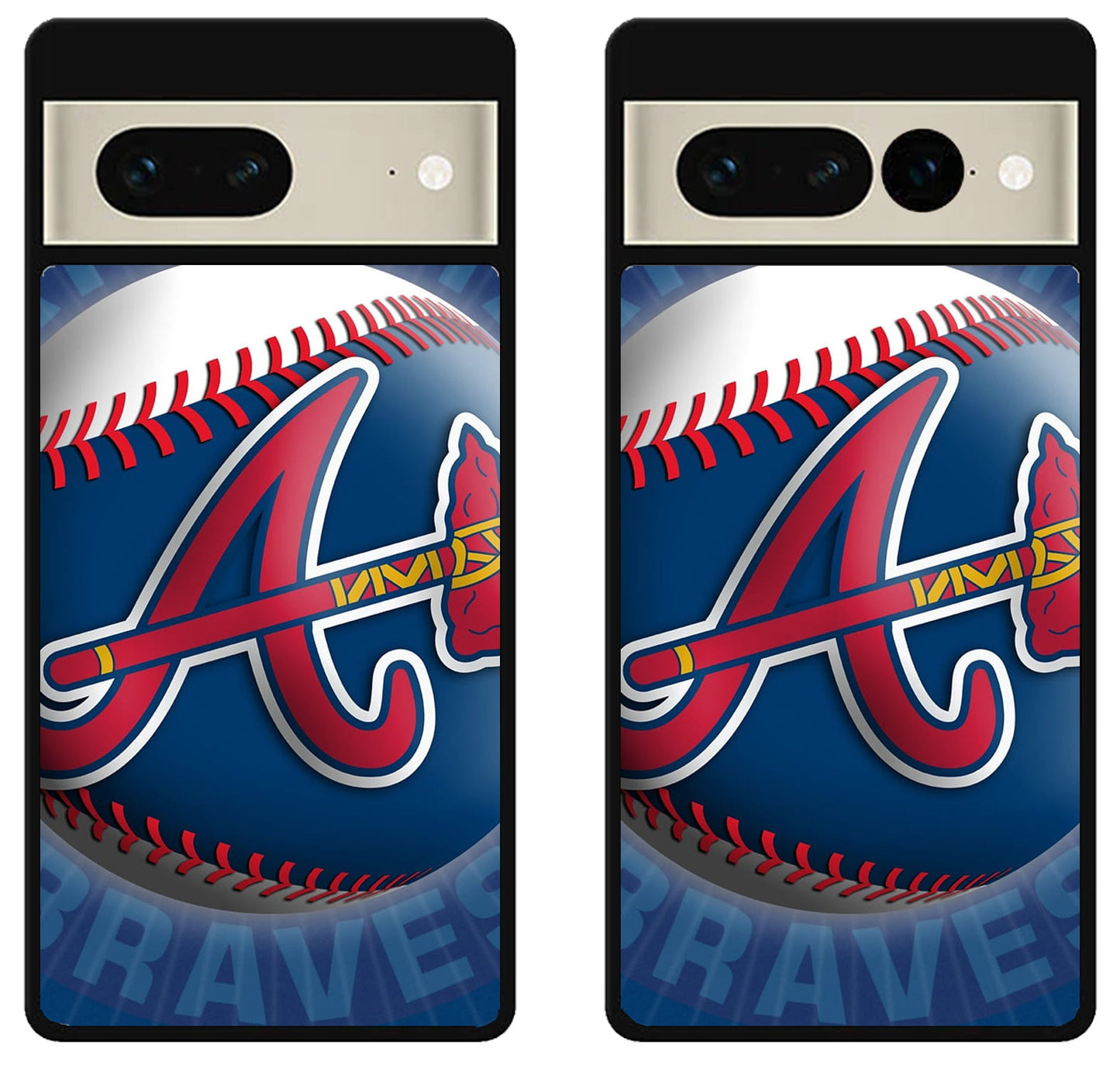 Atlanta Braves Background Google Pixel 7 | 7 Pro Case