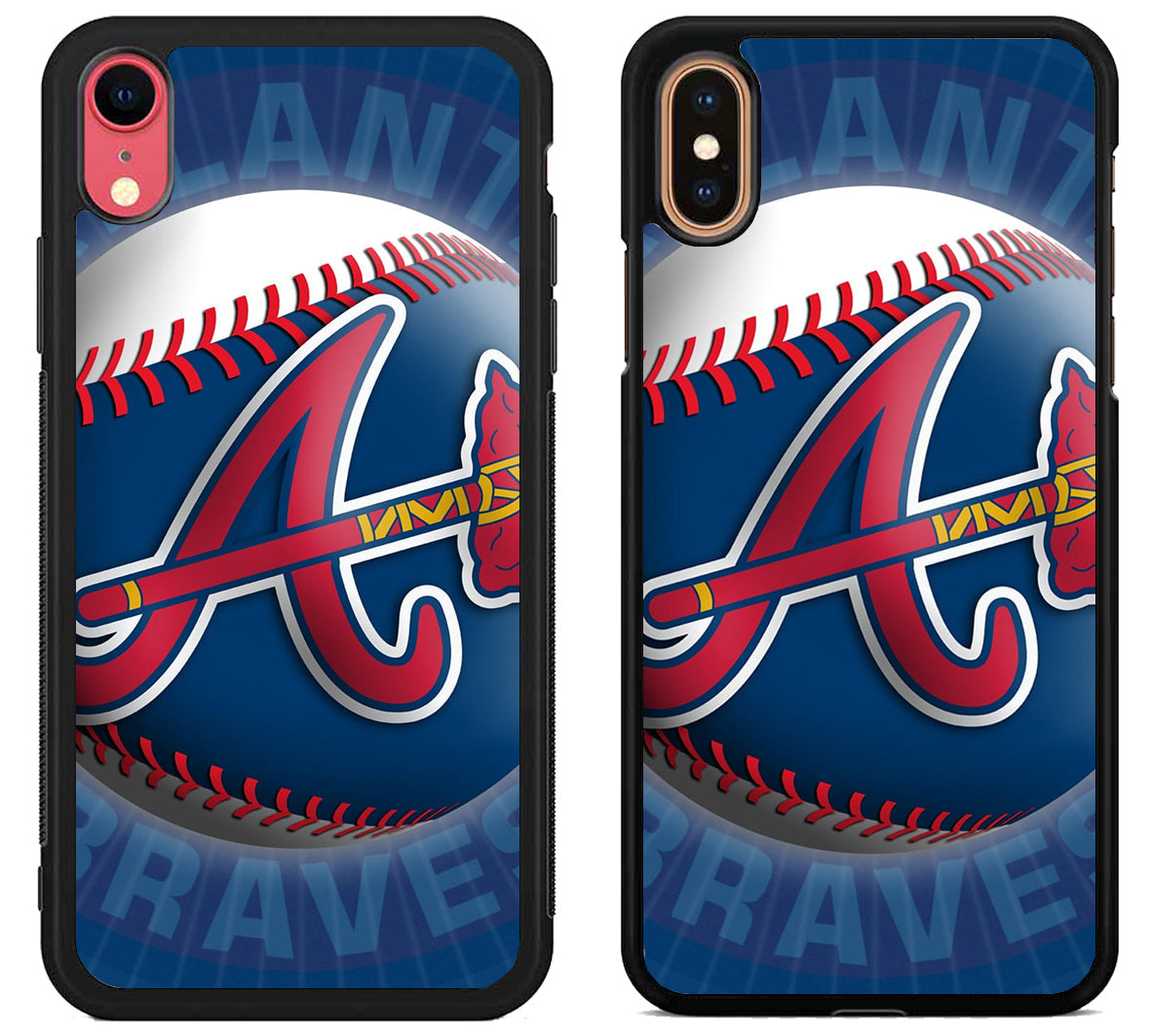 Atlanta Braves Background iPhone X | XS | XR | XS Max Case