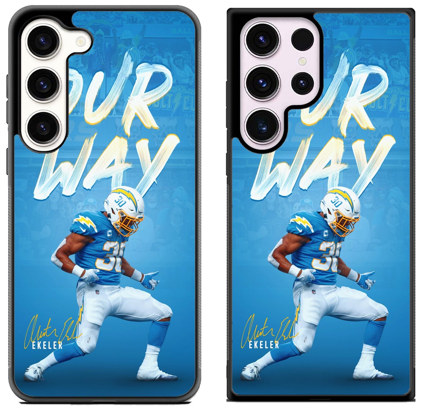 Austin Ekeler Los Angeles Chargers Samsung Galaxy S23 I S23+ I S23 Ultra Case