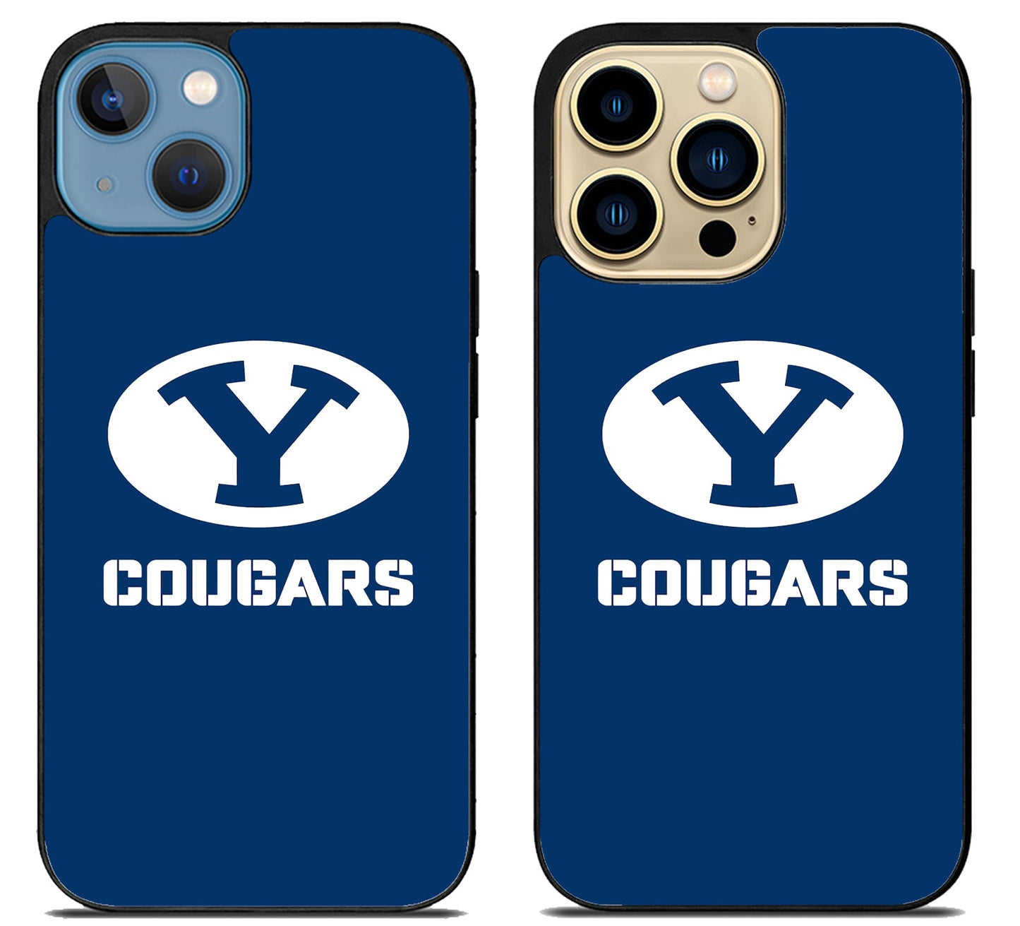 BYU Cougars Logo Blue iPhone 14 | 14 Plus | 14 Pro | 14 Pro Max Case