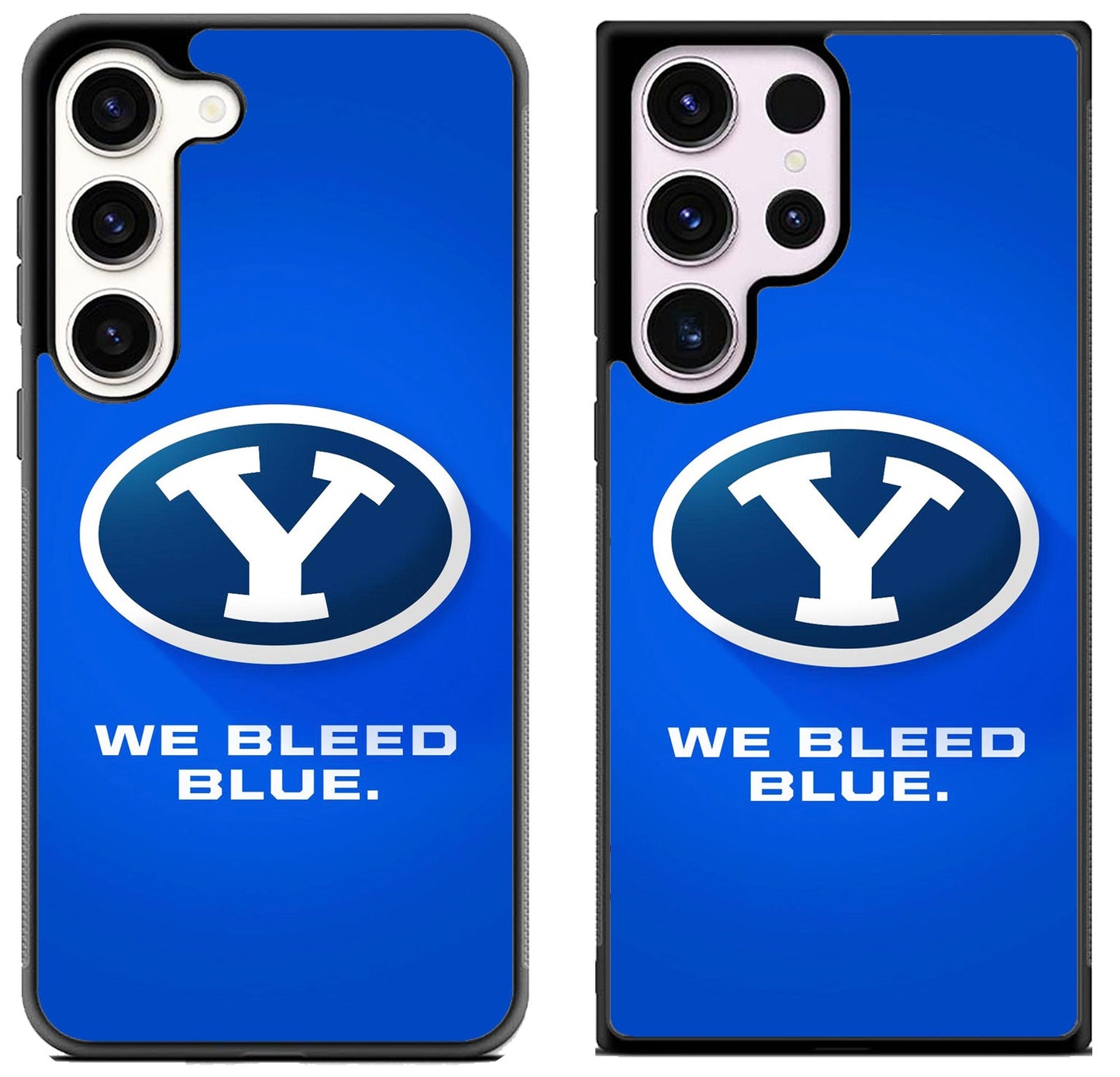 BYU Cougars We Bleed Blue Samsung Galaxy S23 | S23+ | S23 Ultra Case