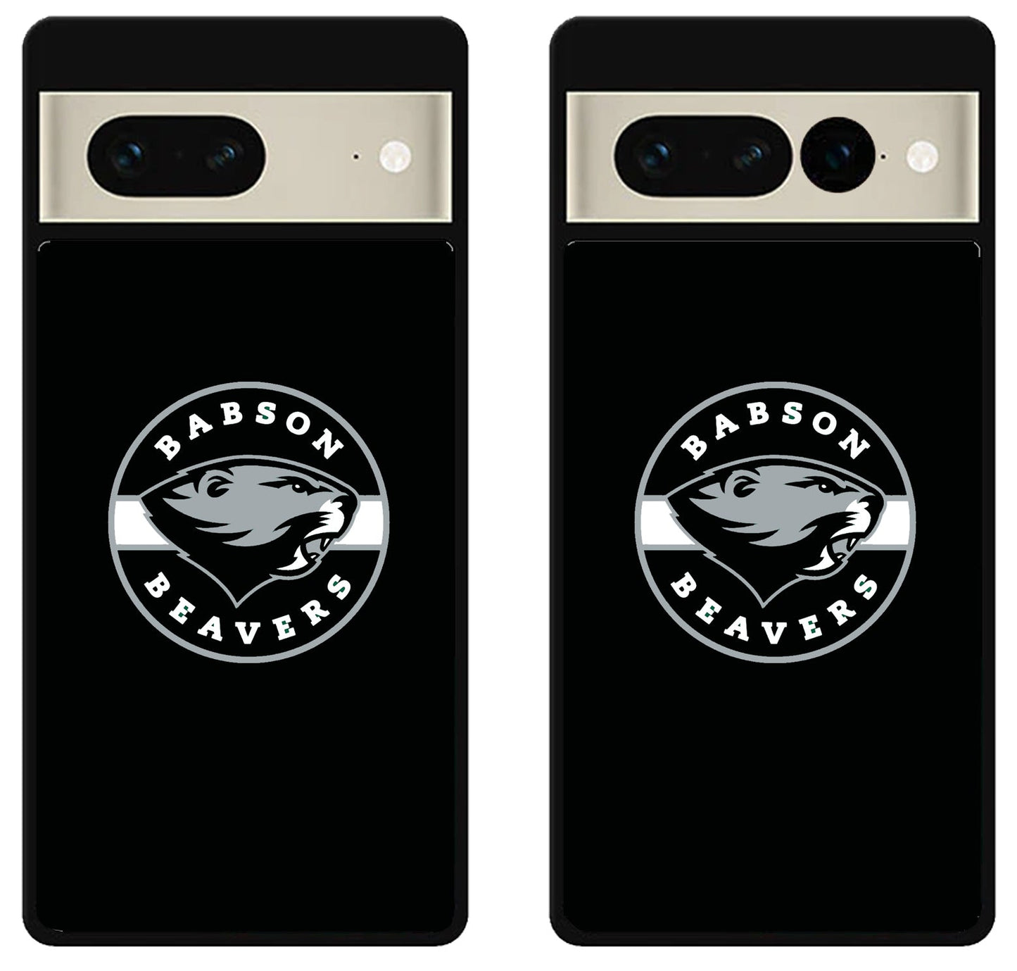 Babson College Beavers Black Google Pixel 7 | 7 Pro Case