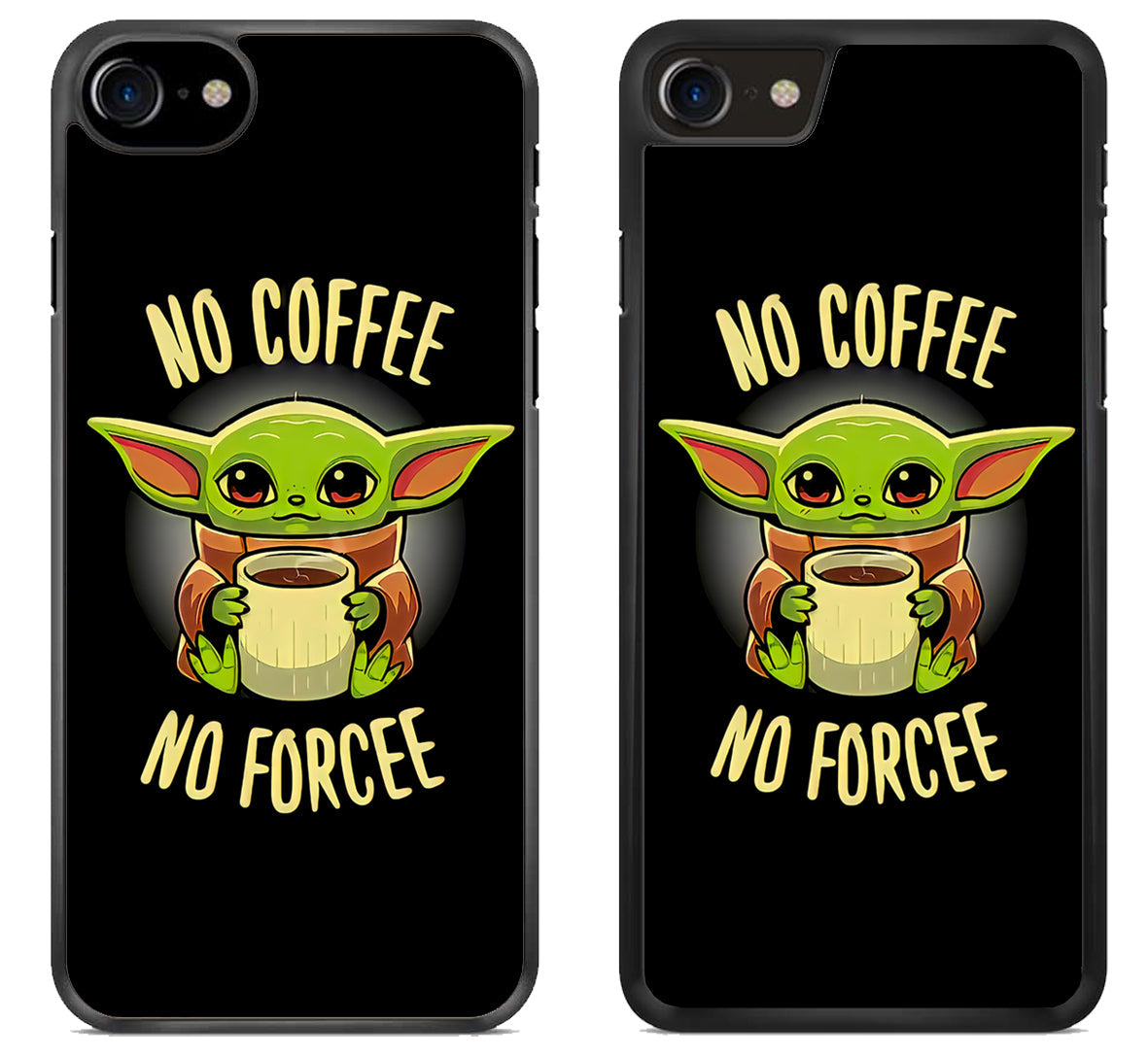 Baby Yoda No Coffe No Force iPhone SE 2020 | iPhone SE 2022 Case