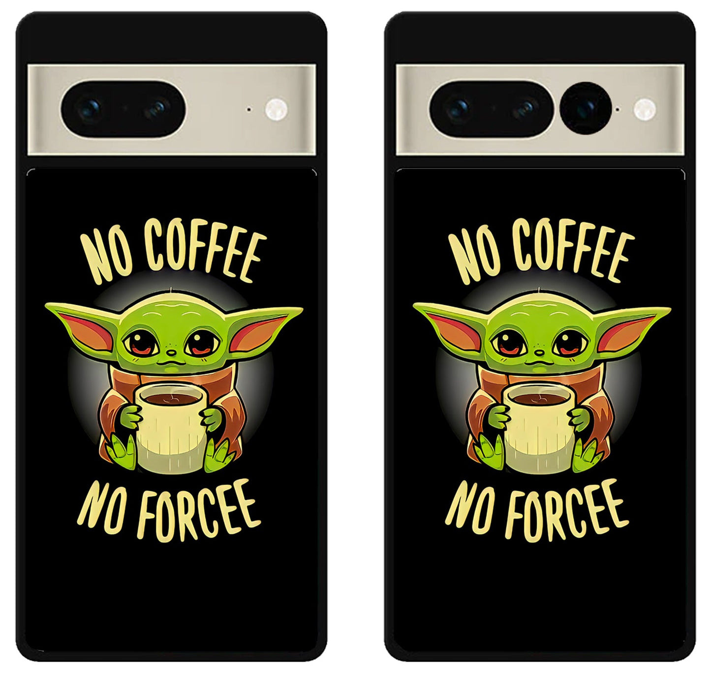 Baby Yoda No Coffe No Force Google Pixel 7 | 7 Pro Case