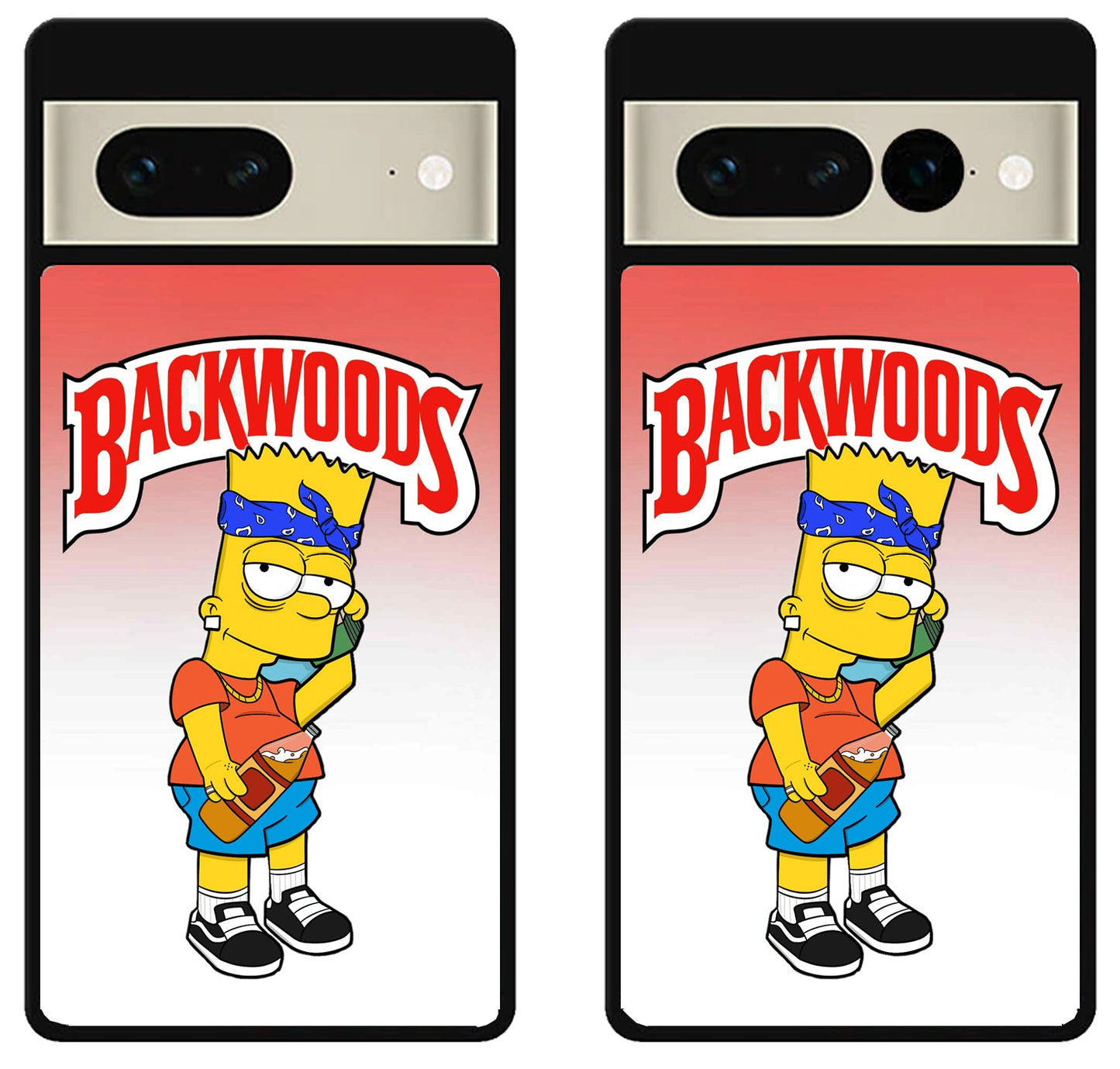 Backwoods Bart Shimpson Calling Google Pixel 7 | 7 Pro Case