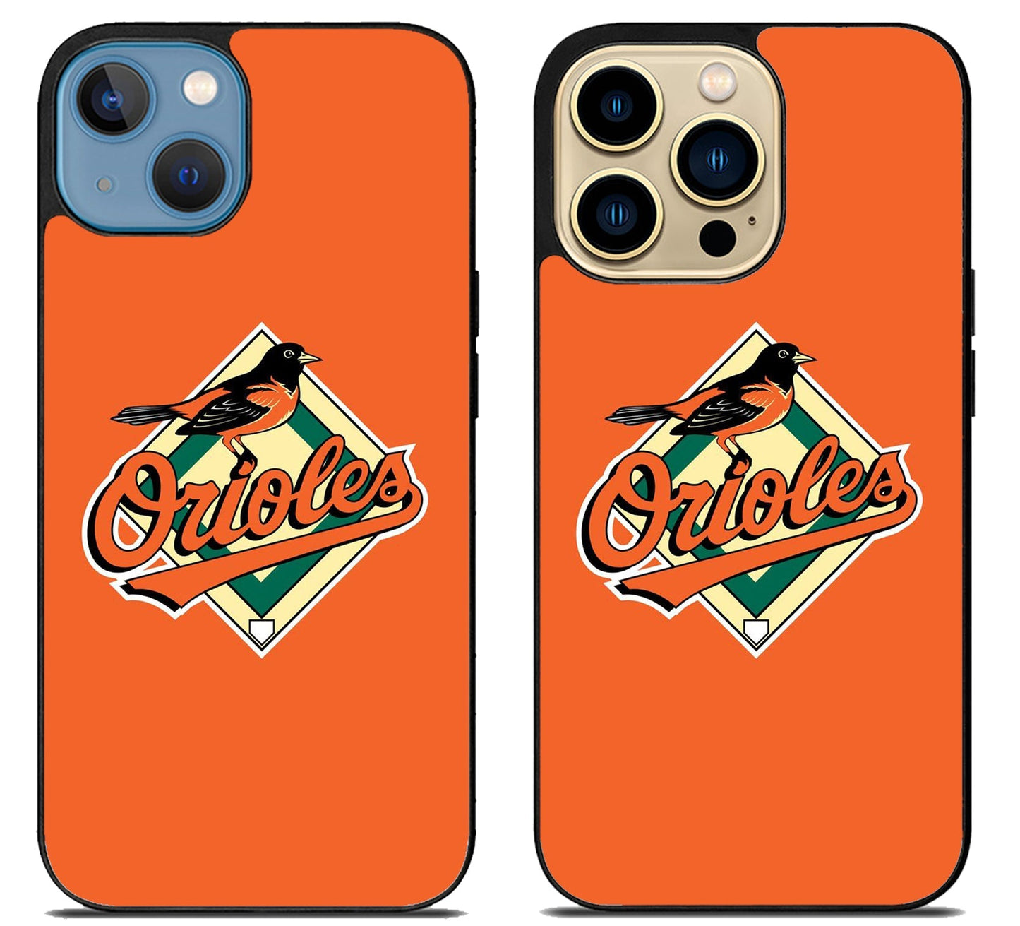 Baltimore Orioles Logo Orange iPhone 14 | 14 Plus | 14 Pro | 14 Pro Max Case