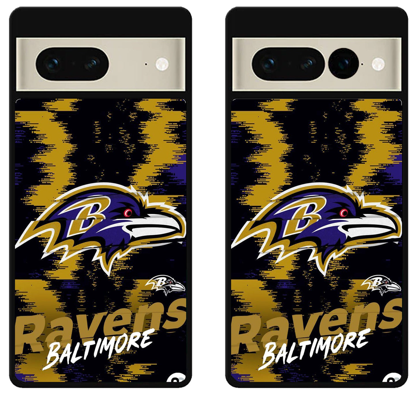 Baltimore Ravens Colorfull Google Pixel 7 | 7 Pro Case