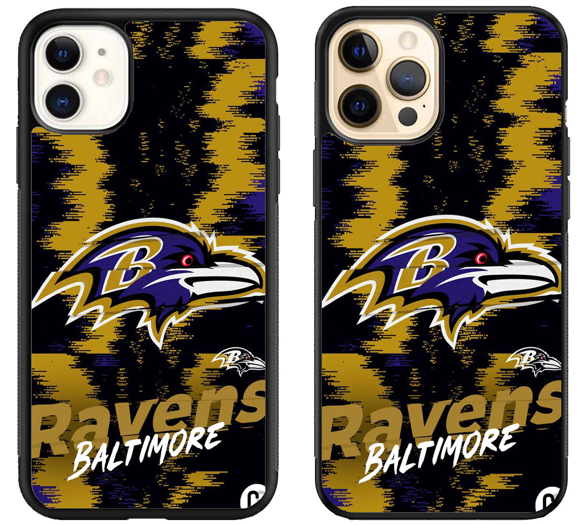 Baltimore Ravens Colorfull iPhone 12 | 12 Mini | 12 Pro | 12 Pro Max Case