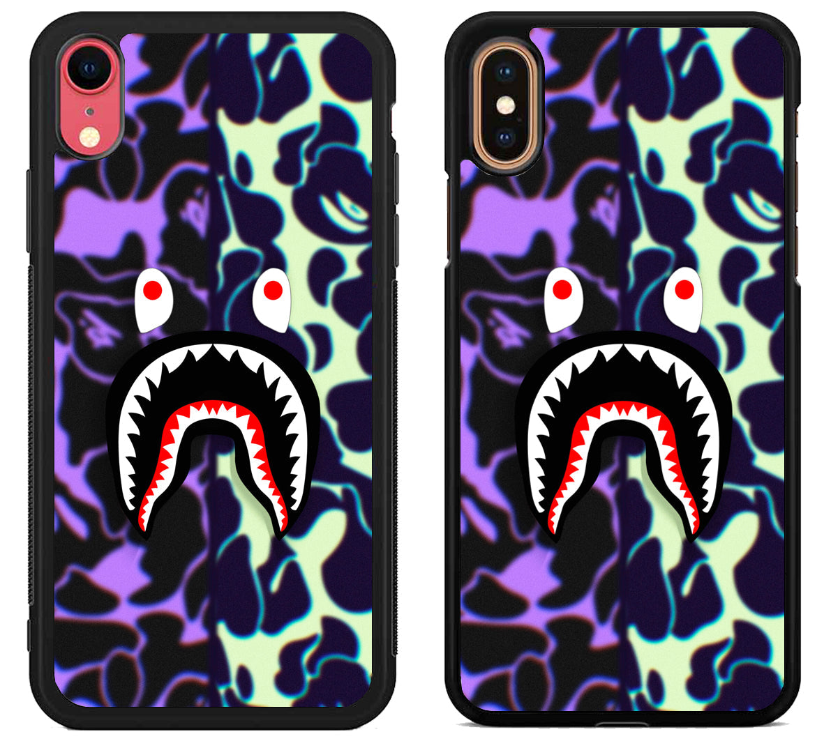 Bape Camo Shark Face iPhone X | Xs | Xr | Xs Max Case