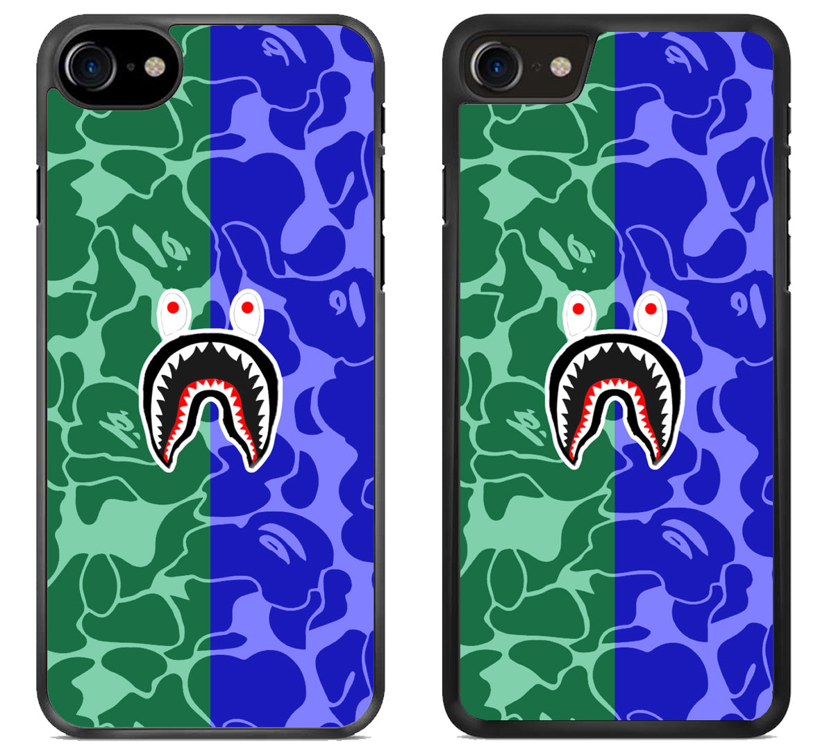 Bape Shark Camo Cool iPhone SE 2020 | iPhone SE 2022 Case