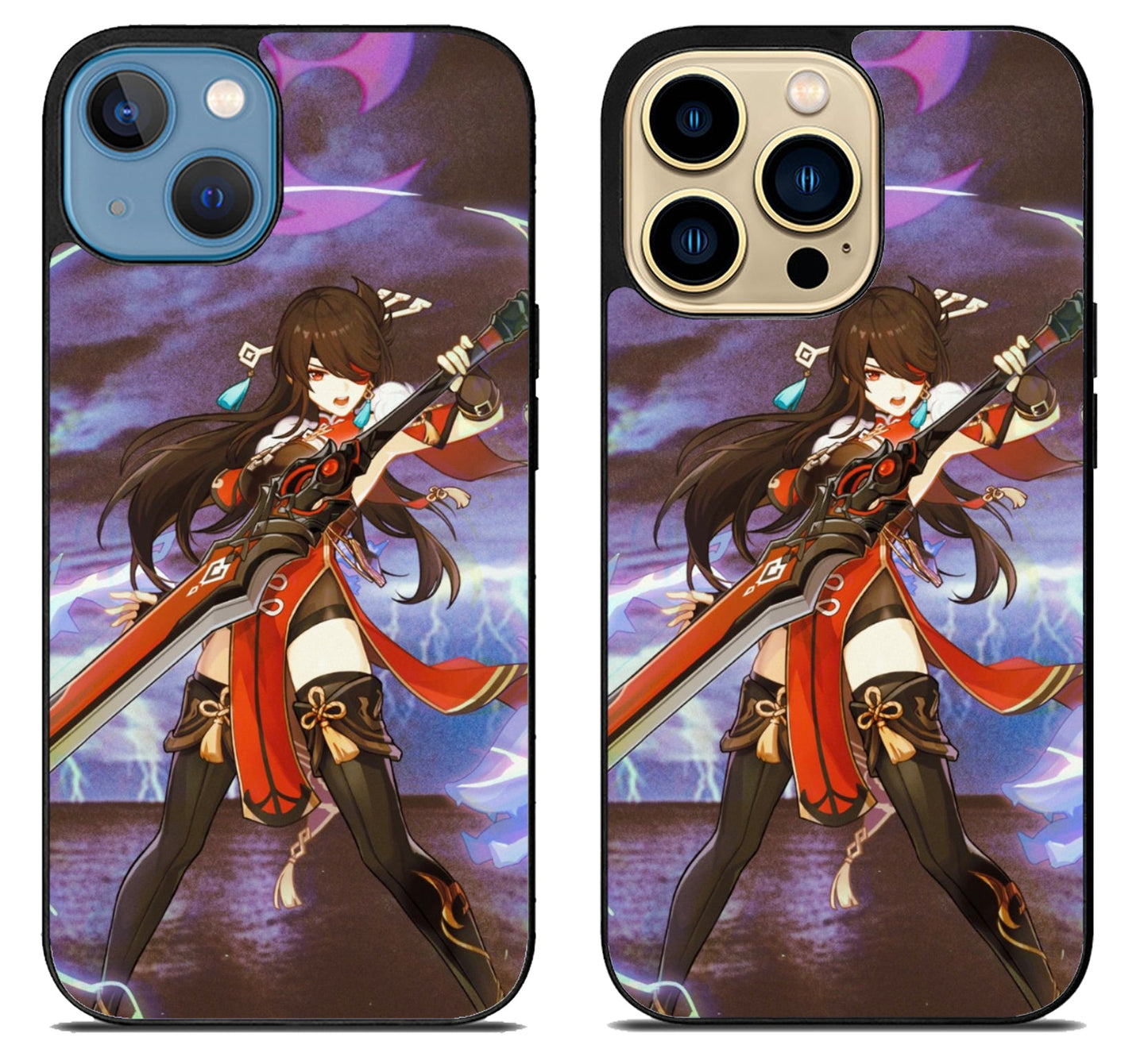 Beidou Genshin Impact Style iPhone 14 | 14 Plus | 14 Pro | 14 Pro Max Case