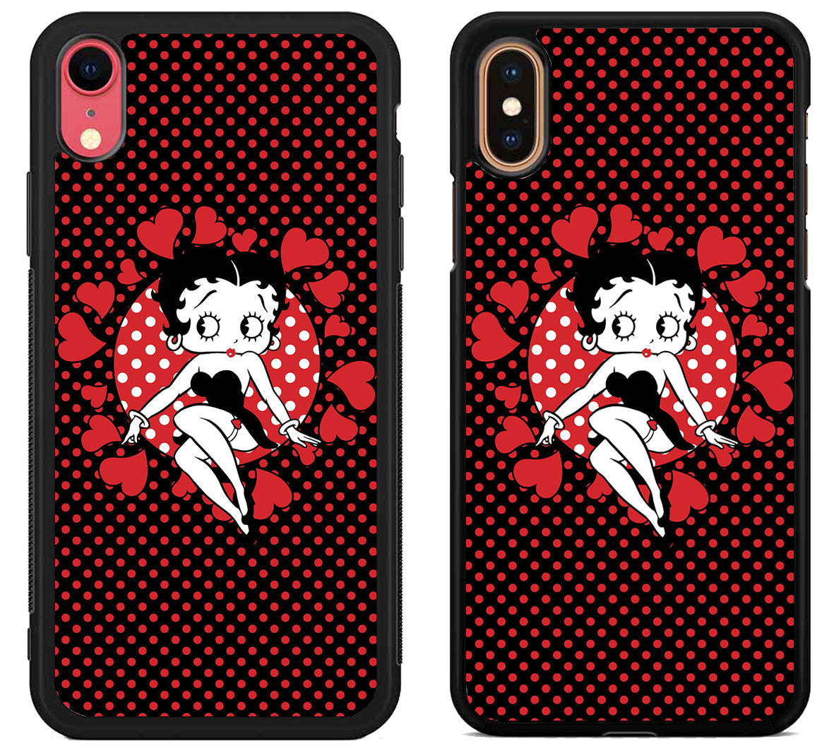 Betty Boop Queen of Hearts iPhone X | XS | XR | XS Max Case