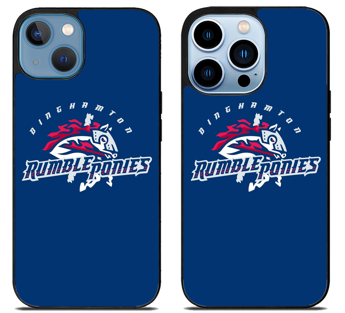 Binghamton Rumble Ponies Logo iPhone 13 | 13 Mini | 13 Pro | 13 Pro Max Case