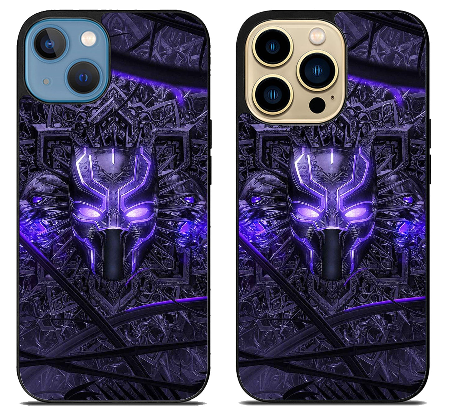 Black Panther Vibranium iPhone 14 | 14 Plus | 14 Pro | 14 Pro Max Case