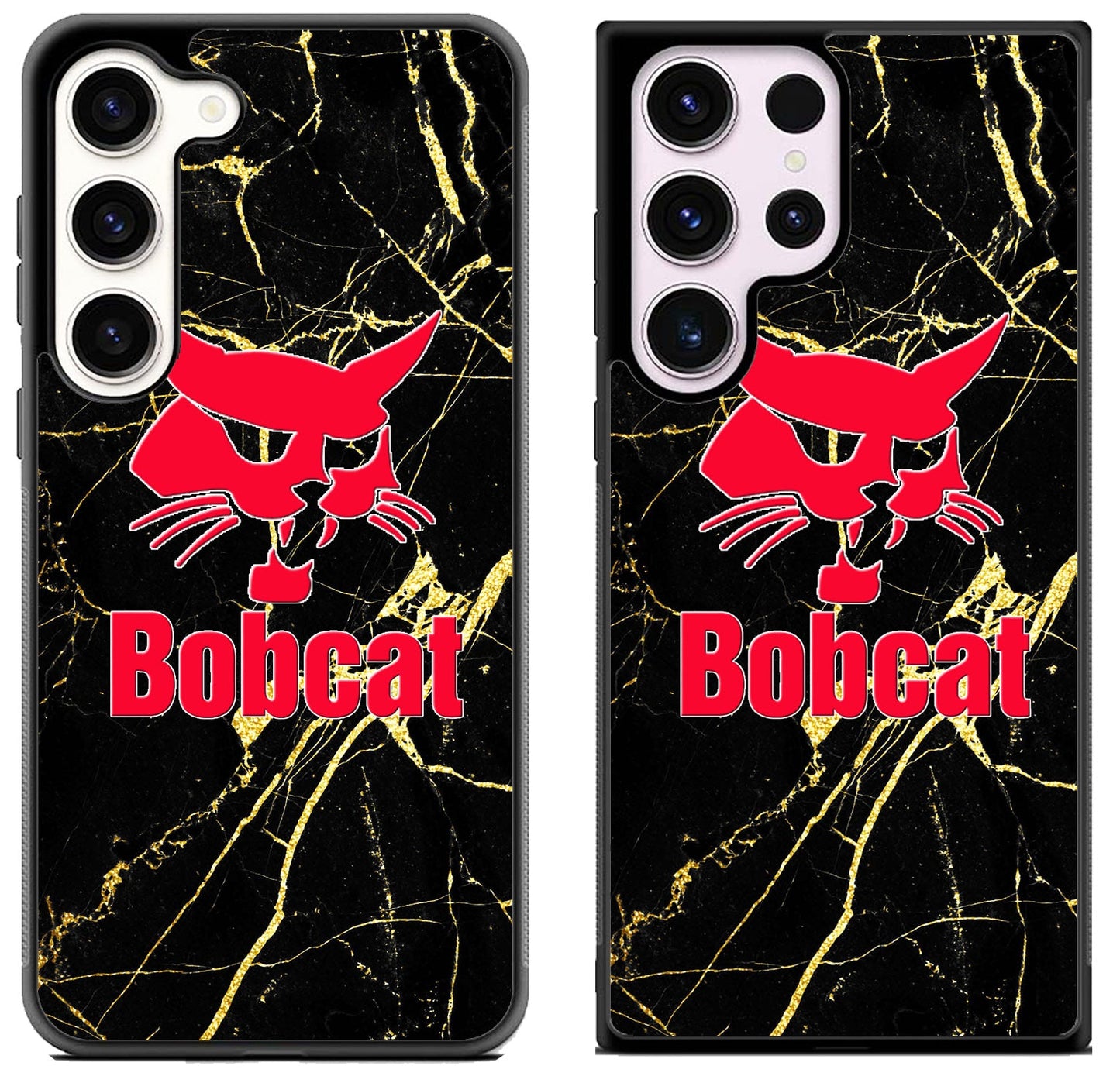 Bobcat Black Marble Samsung Galaxy S23 | S23+ | S23 Ultra Case