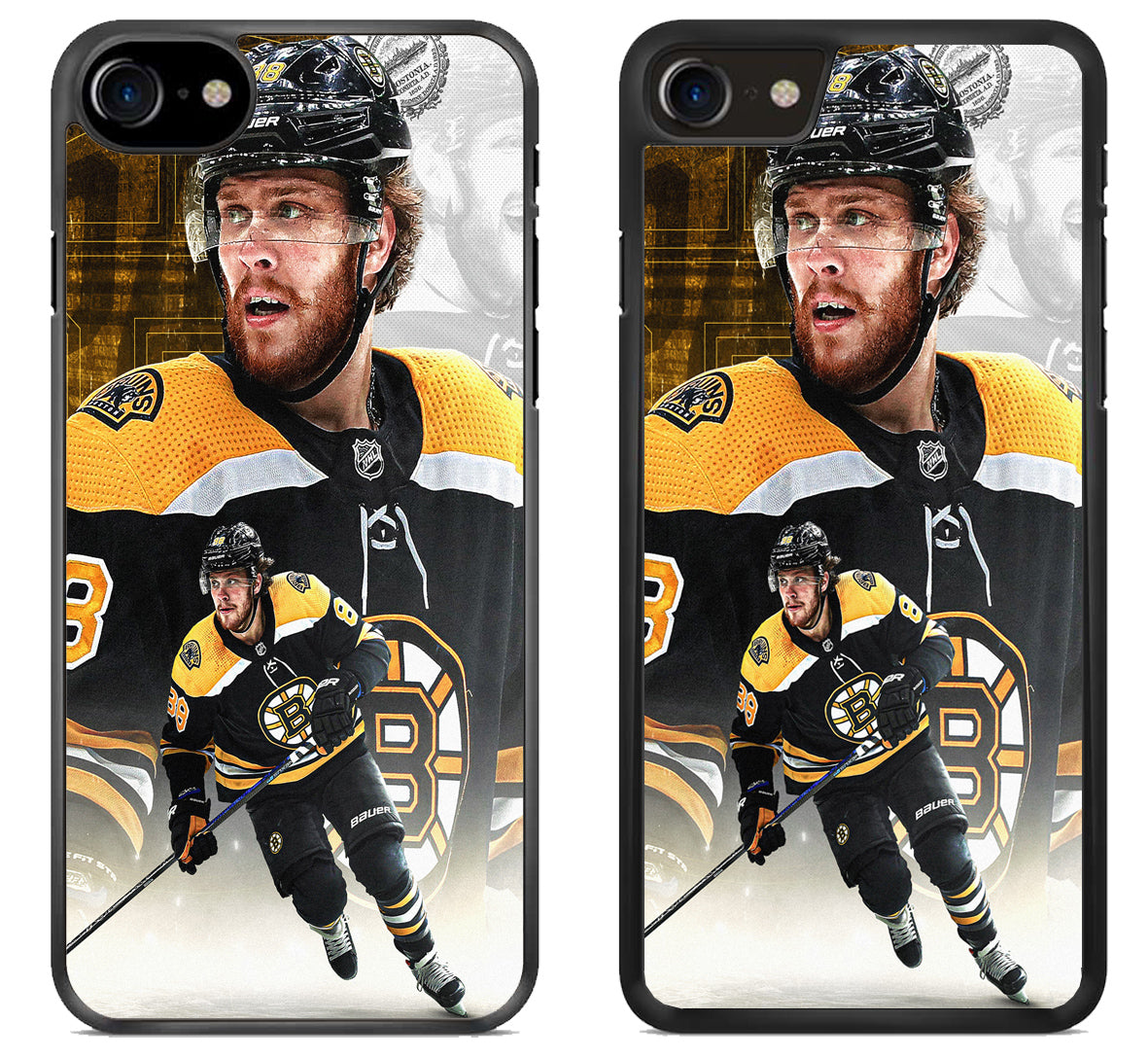 Boston Bruins Background David Pastrnak iPhone SE 2020 | iPhone SE 2022 Case