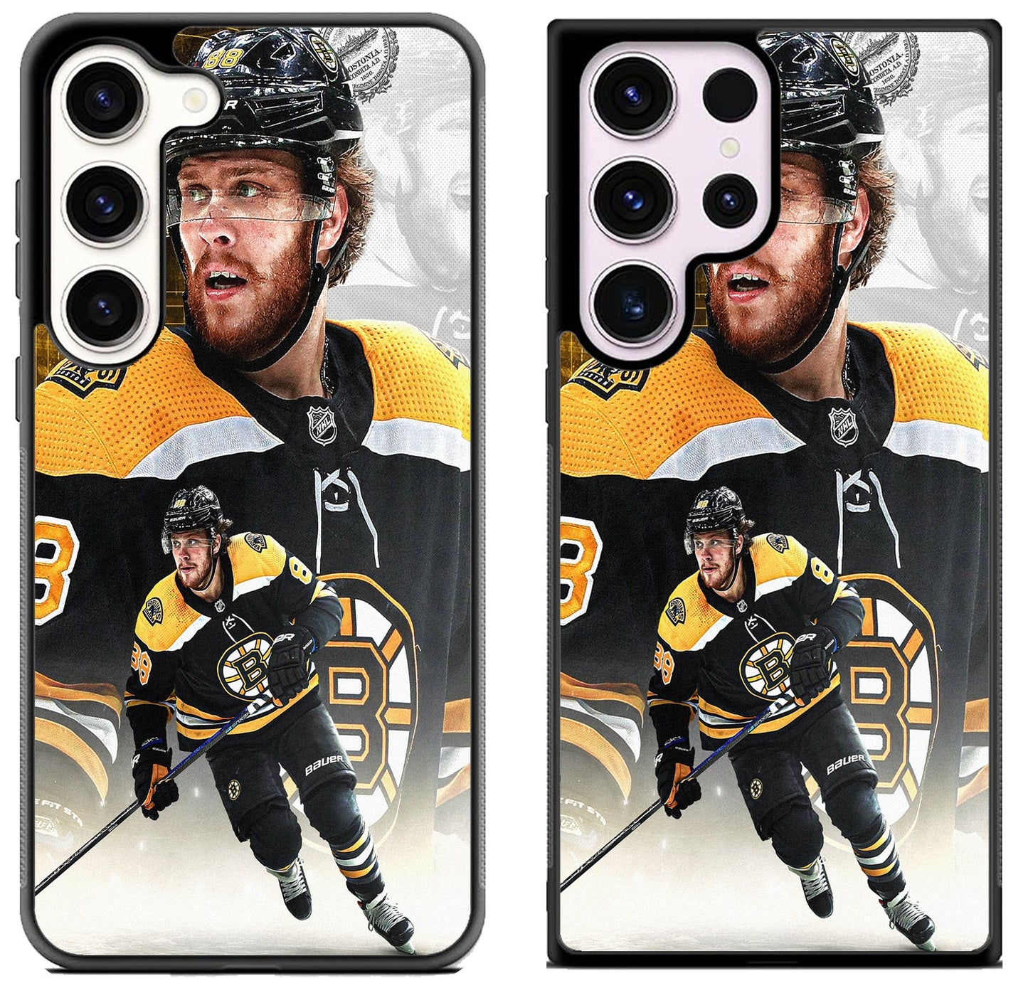 Boston Bruins Background David Pastrnak Samsung Galaxy S23 | S23+ | S23 Ultra Case