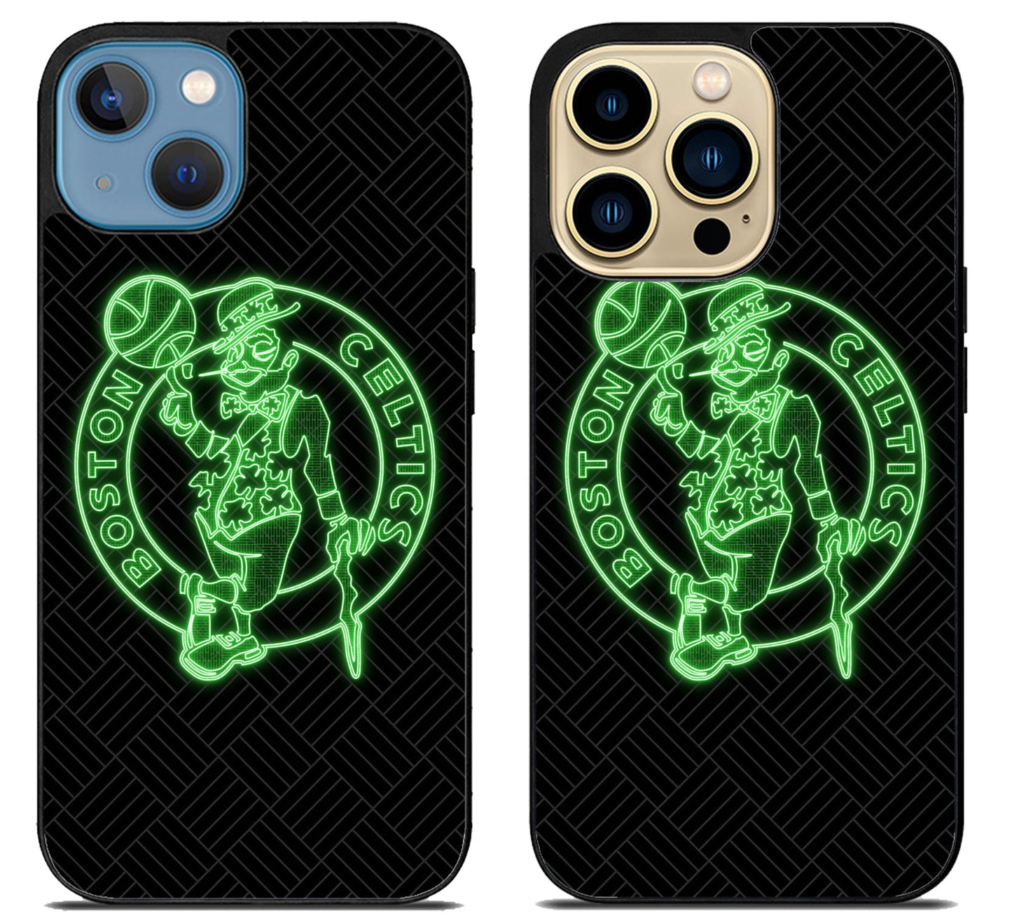 Boston Celtics Light Logo iPhone 14 | 14 Plus | 14 Pro | 14 Pro Max Case