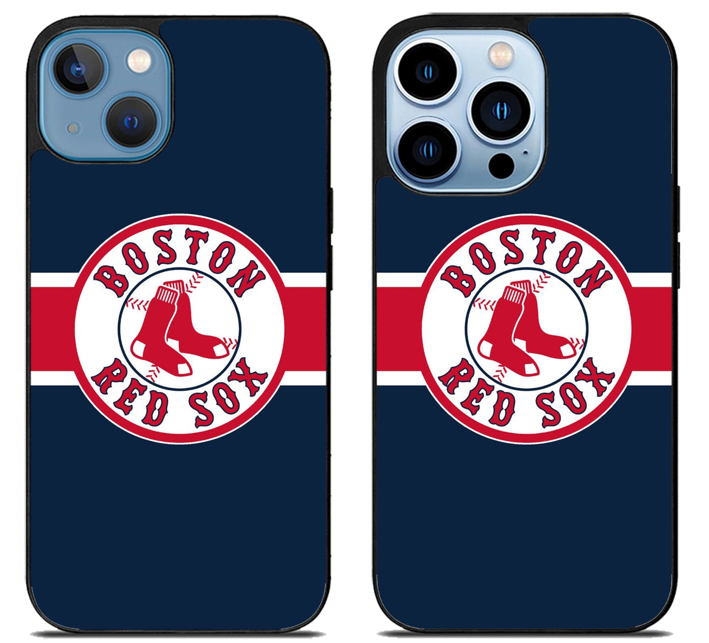 Boston Red Sox Stripe Logo iPhone 13 | 13 Mini | 13 Pro | 13 Pro Max Case
