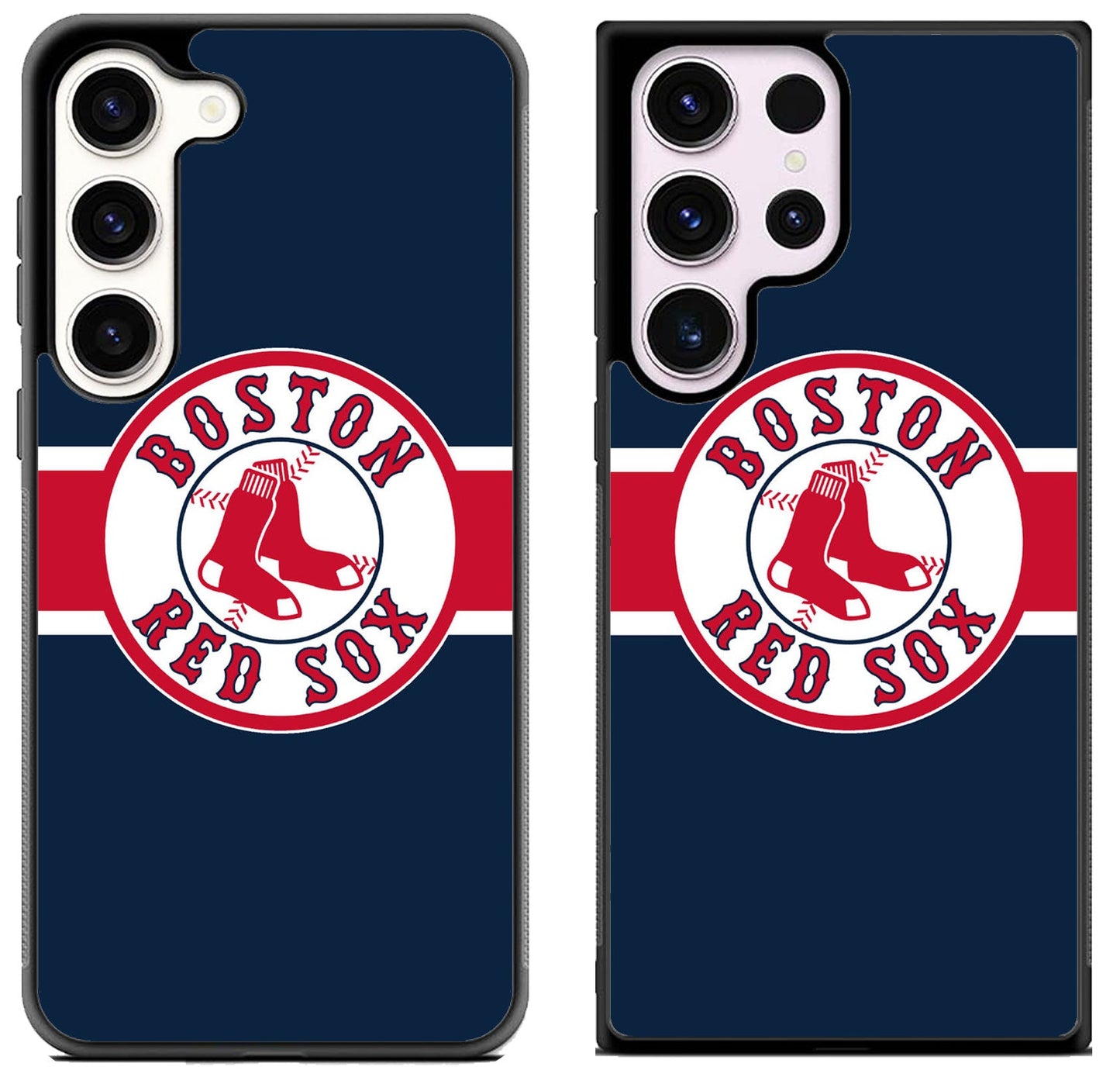 Boston Red Sox Stripe Logo Samsung Galaxy S23 | S23+ | S23 Ultra Case