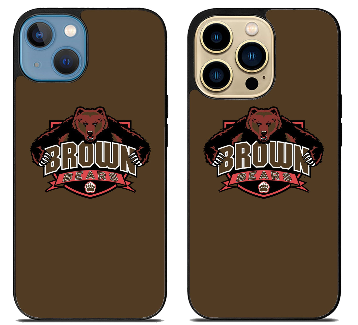 Brown Bears Logo iPhone 14 | 14 Plus | 14 Pro | 14 Pro Max Case