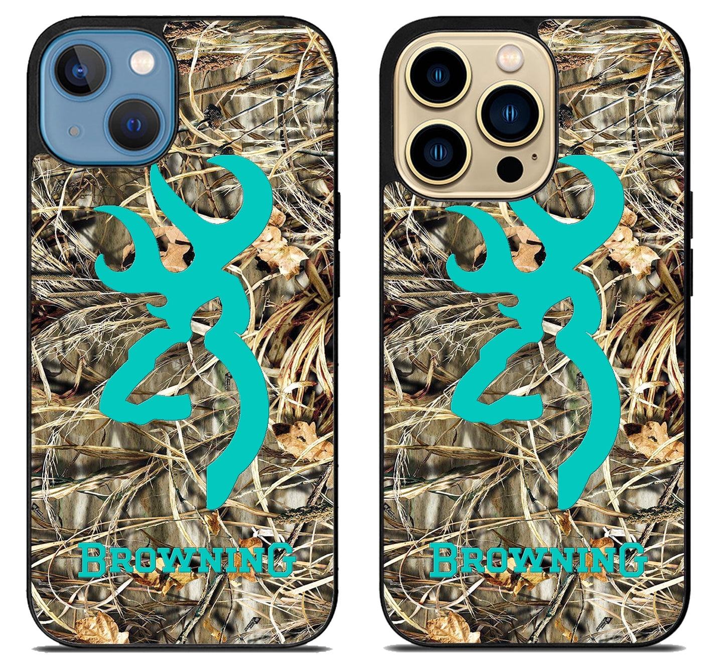 Browning Deer Mint Realtree iPhone 14 | 14 Plus | 14 Pro | 14 Pro Max Case