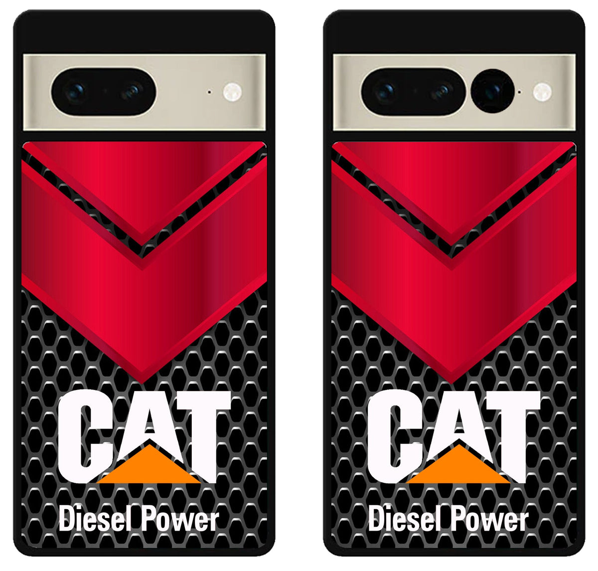 Caterpillar Logo Metallic Google Pixel 7 | 7 Pro Case