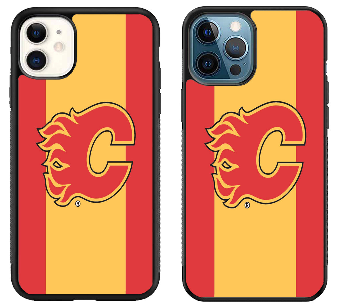 Calgary Flames Stripe iPhone 11 | 11 Pro | 11 Pro Max Case