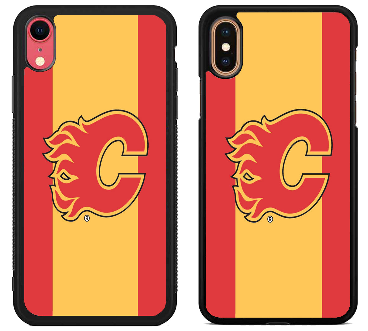 Calgary Flames Stripe iPhone X | XS | XR | XS Max Case