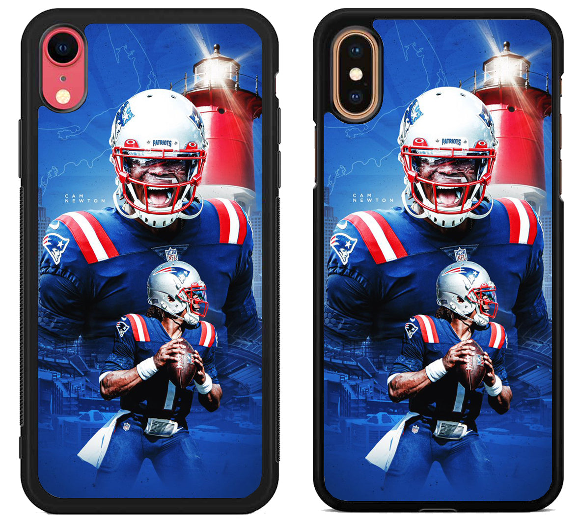 Cam Newton New England Patriots iPhone X | XS | XR | XS Max Case