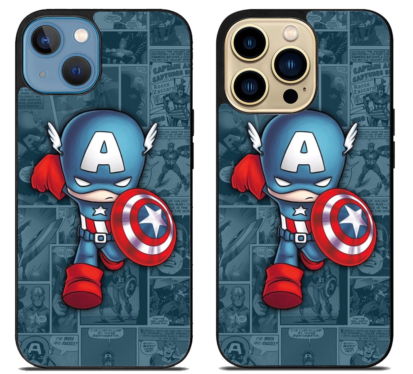 Captain America Comics iPhone 14 | 14 Plus | 14 Pro | 14 Pro Max Case