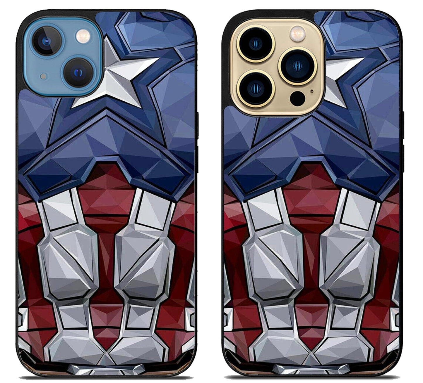 Captain America Chest Body iPhone 14 | 14 Plus | 14 Pro | 14 Pro Max Case