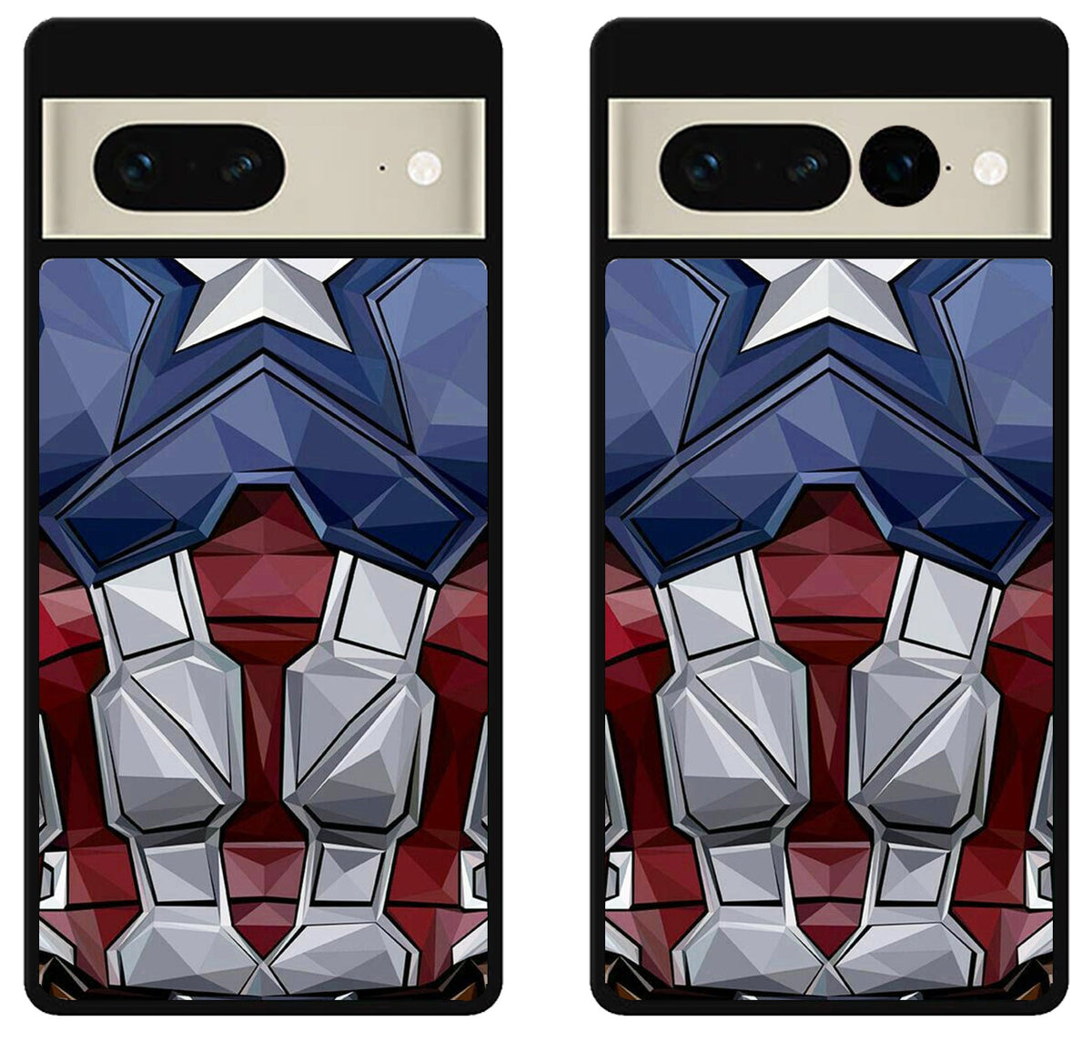 Captain America Chest Body Google Pixel 7 | 7 Pro Case