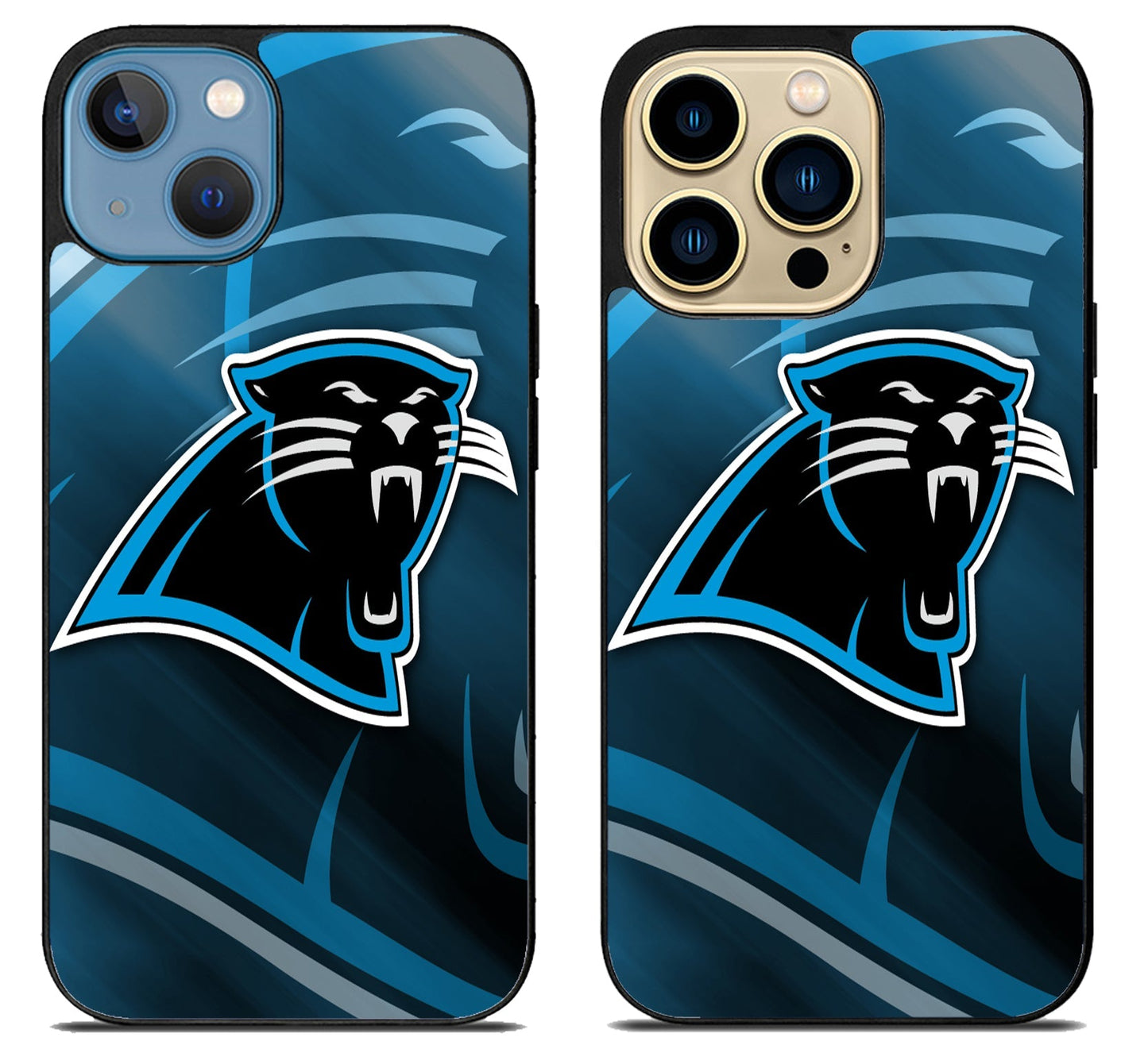 Carolina Panthers Background iPhone 14 | 14 Plus | 14 Pro | 14 Pro Max Case