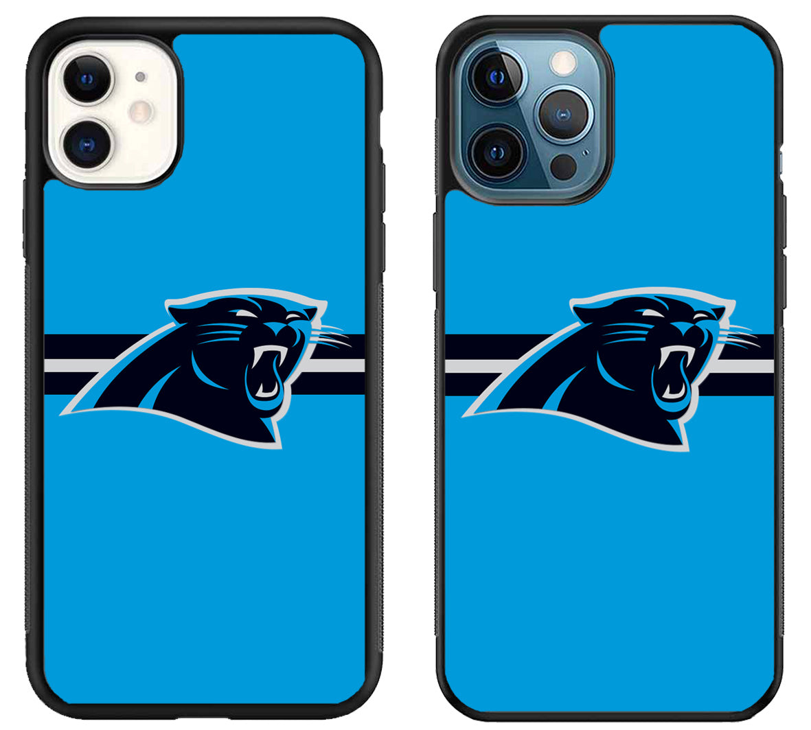 Carolina Panthers Striped iPhone 11 | 11 Pro | 11 Pro Max Case