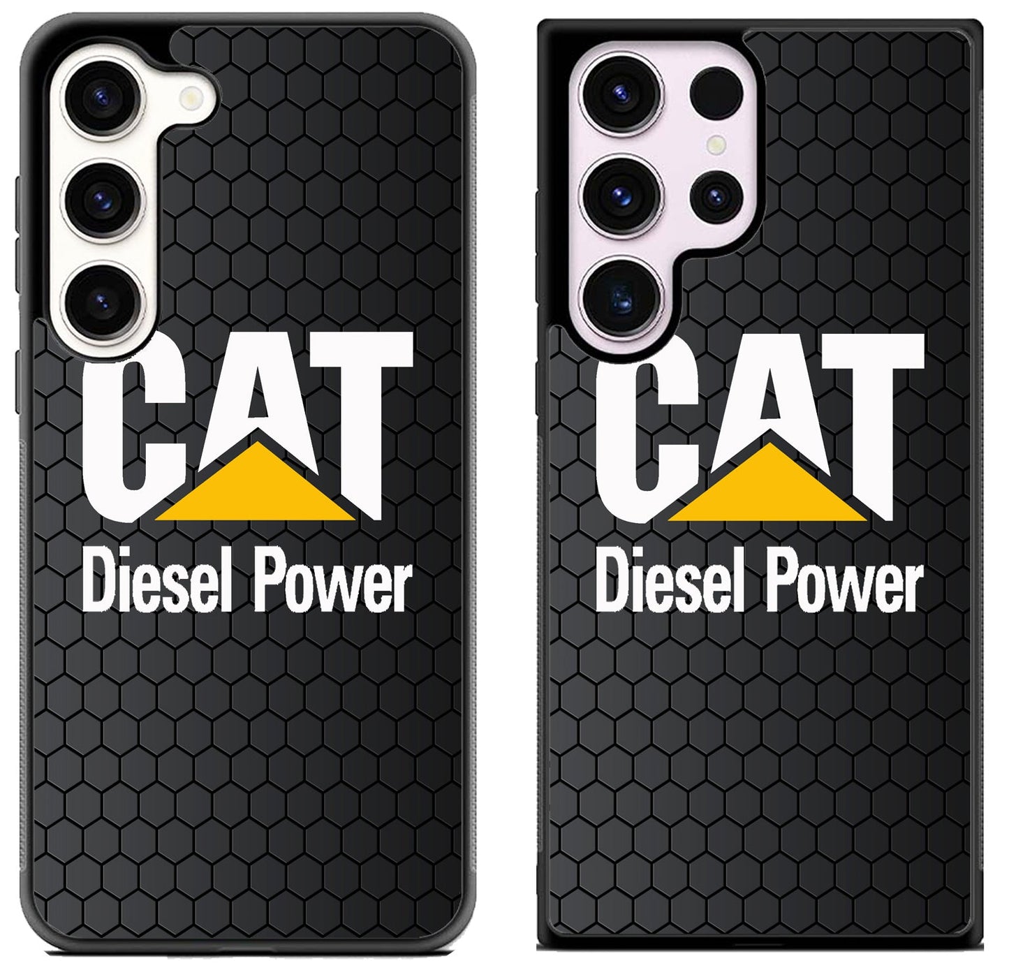 Caterpillar Black Hexagon Samsung Galaxy S23 | S23+ | S23 Ultra Case