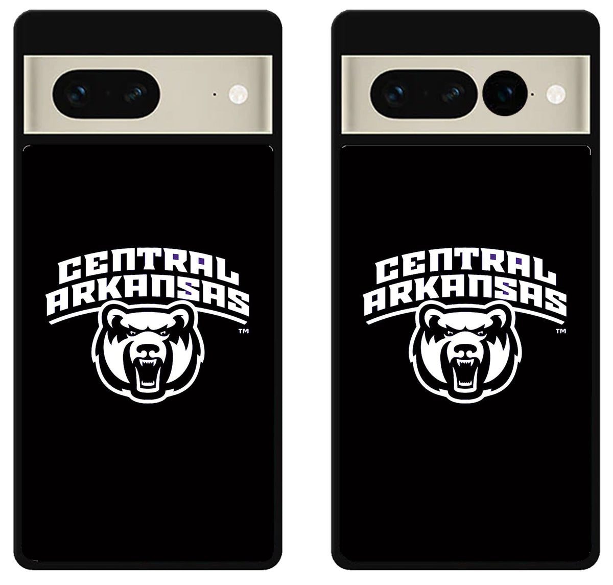 Central Arkansas Bears Black Google Pixel 7 | 7 Pro Case