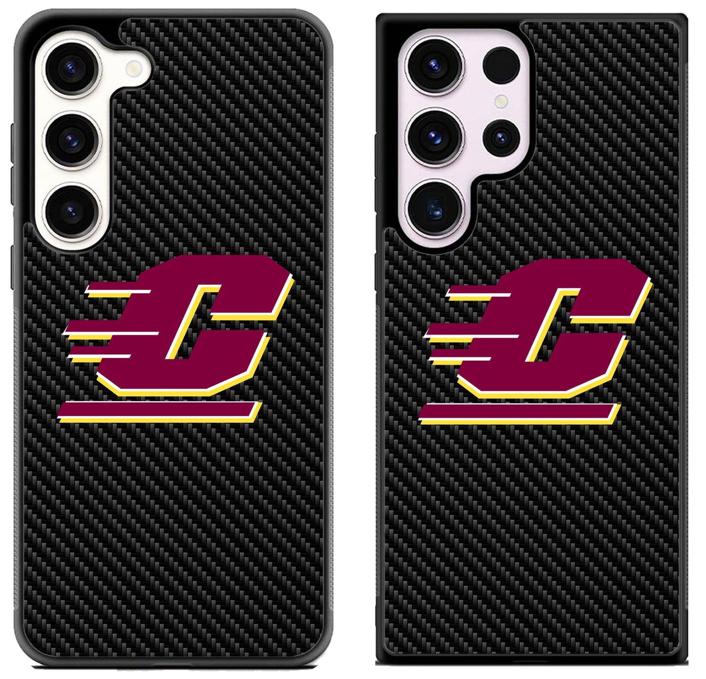 Central Michigan Chippewas Cover Samsung Galaxy S23 | S23+ | S23 Ultra Case