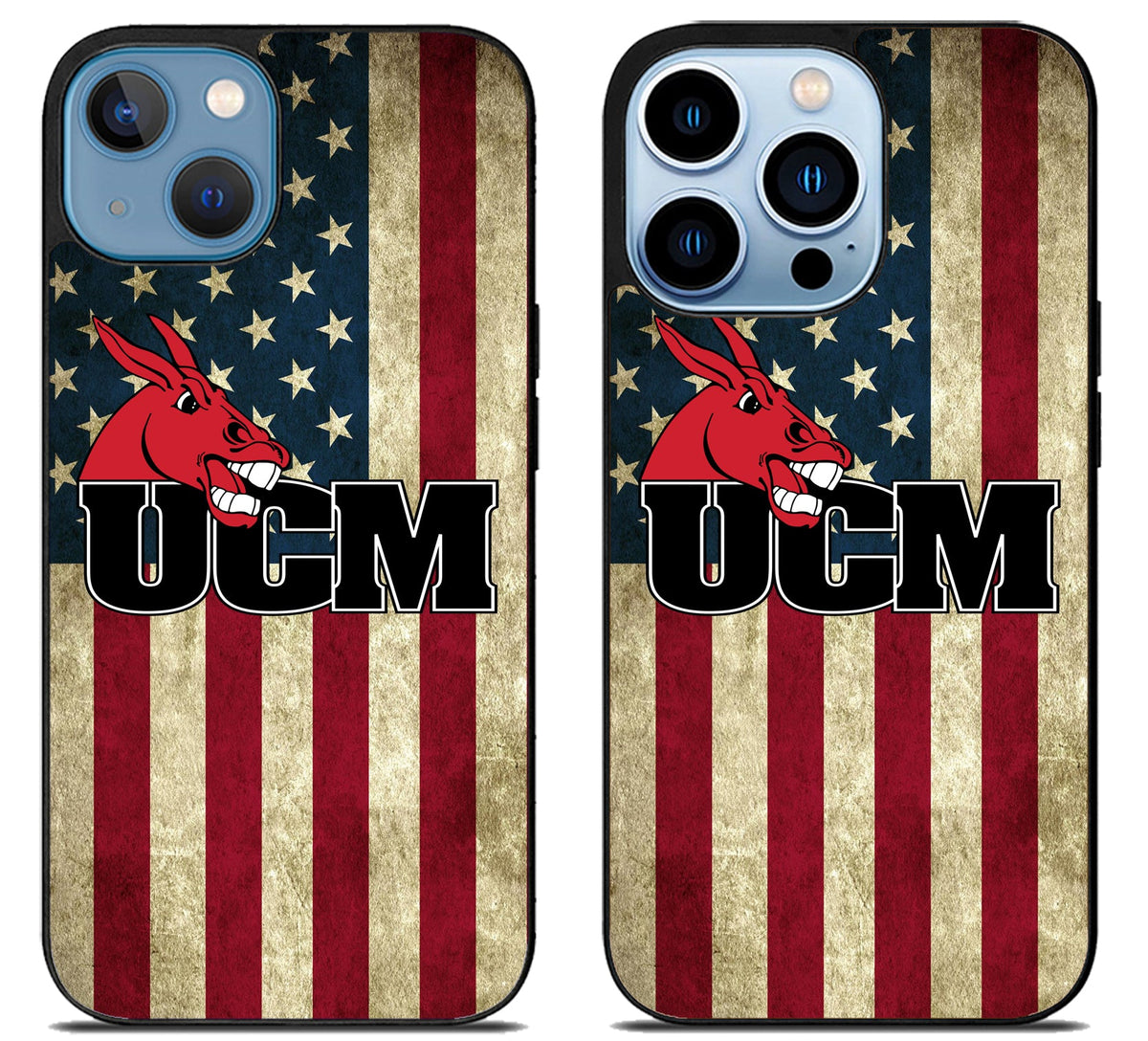 Central Missouri Mules Flag iPhone 13 | 13 Mini | 13 Pro | 13 Pro Max Case