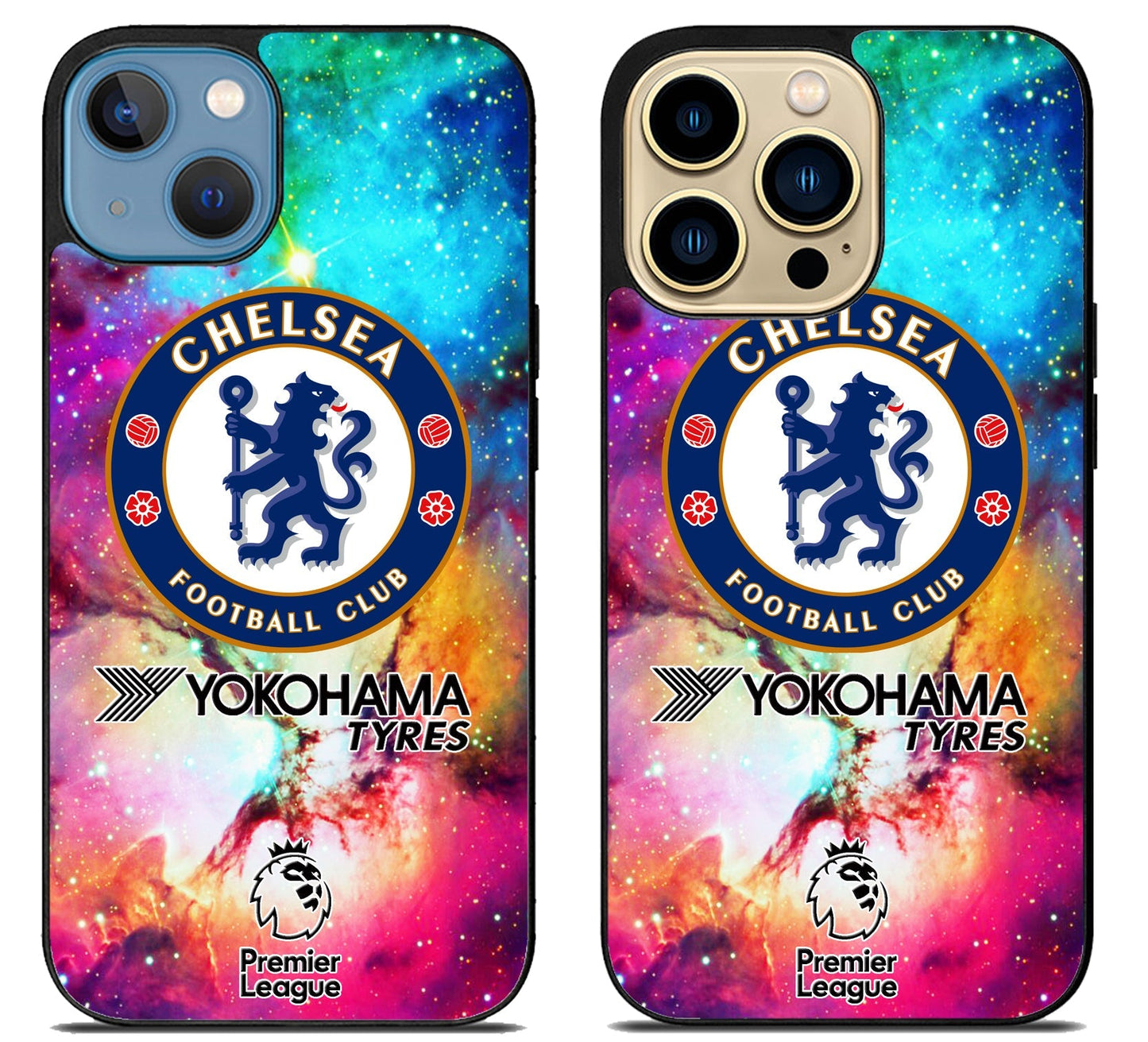 Chelsea FC Galaxy iPhone 14 | 14 Plus | 14 Pro | 14 Pro Max Case
