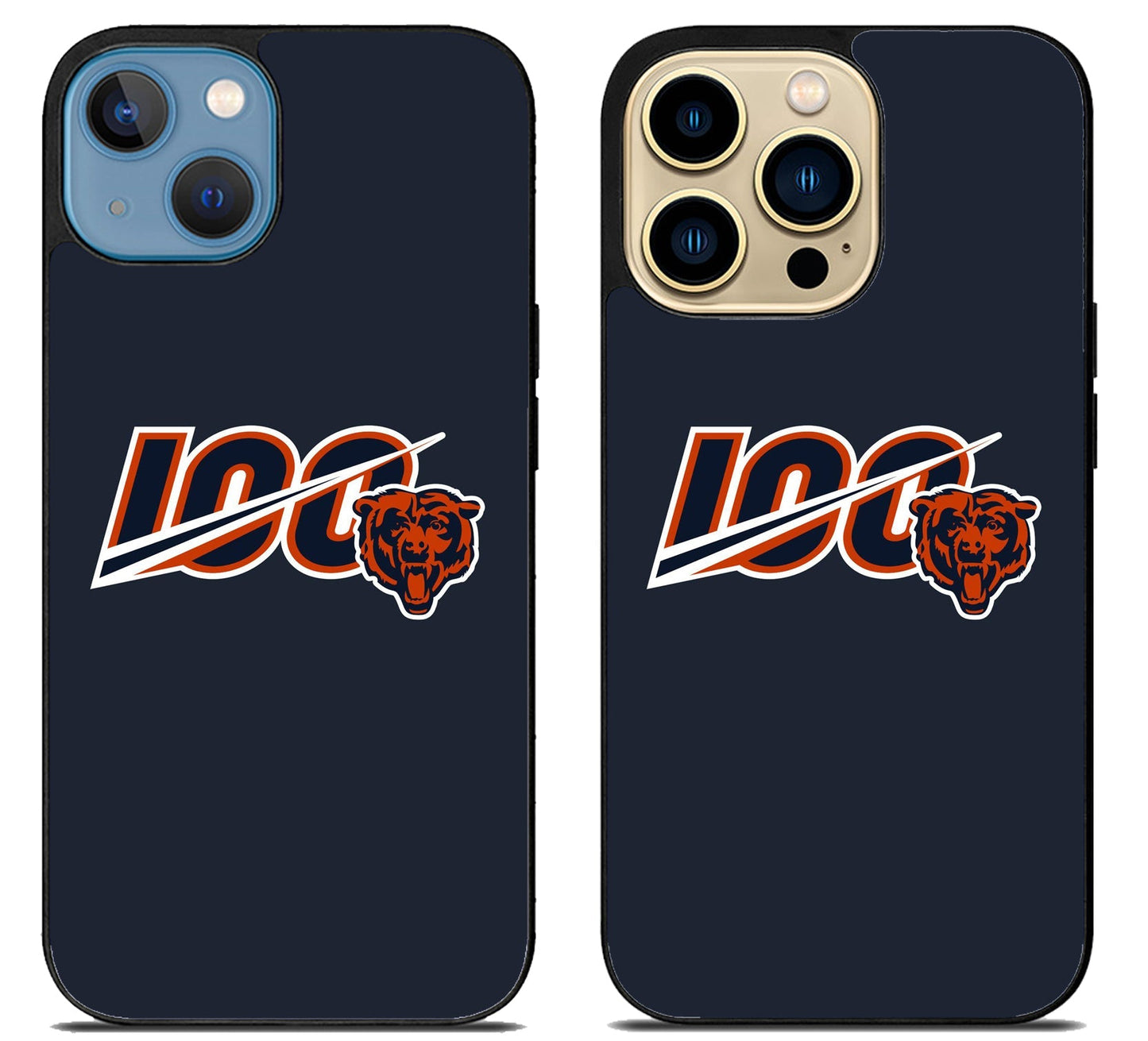 Chicago Bears 100Logo iPhone 14 | 14 Plus | 14 Pro | 14 Pro Max Case