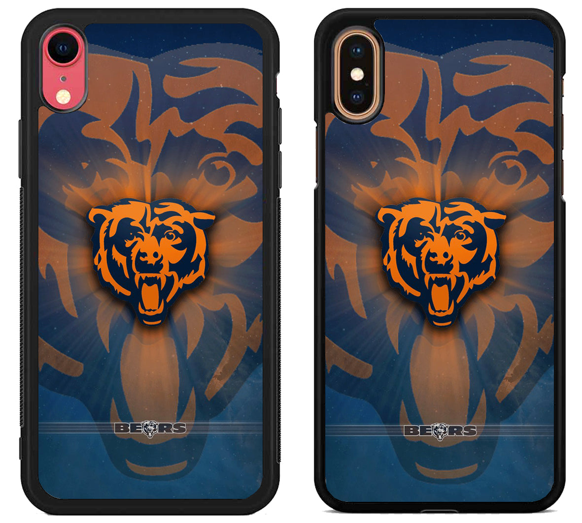 Chicago Bears Logo Background iPhone X | XS | XR | XS Max Case