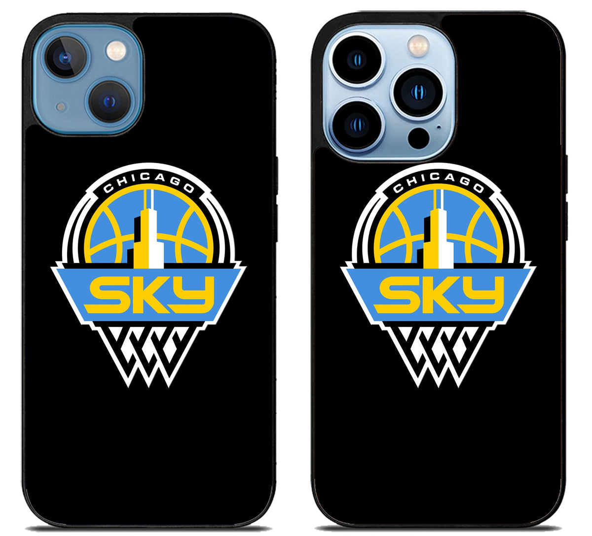 Chicago Sky Black iPhone 13 | 13 Mini | 13 Pro | 13 Pro Max Case