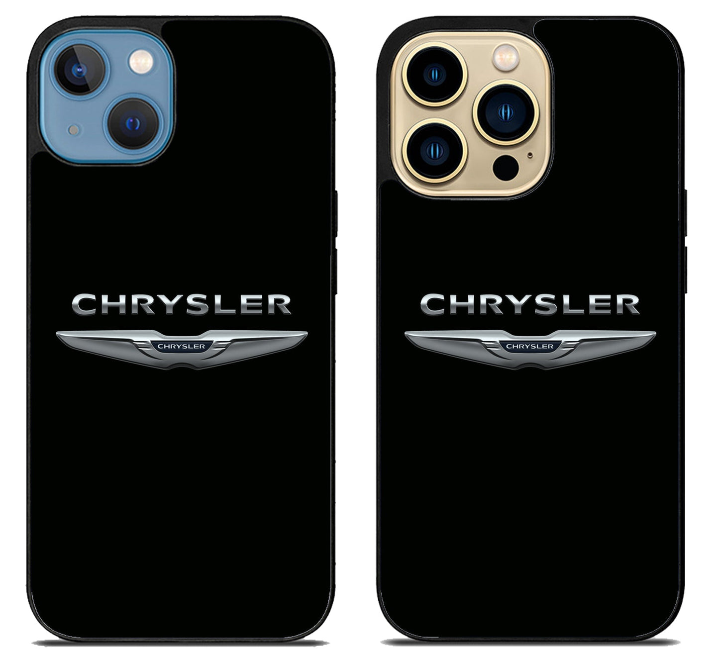 Chrysler Black iPhone 14 | 14 Plus | 14 Pro | 14 Pro Max Case