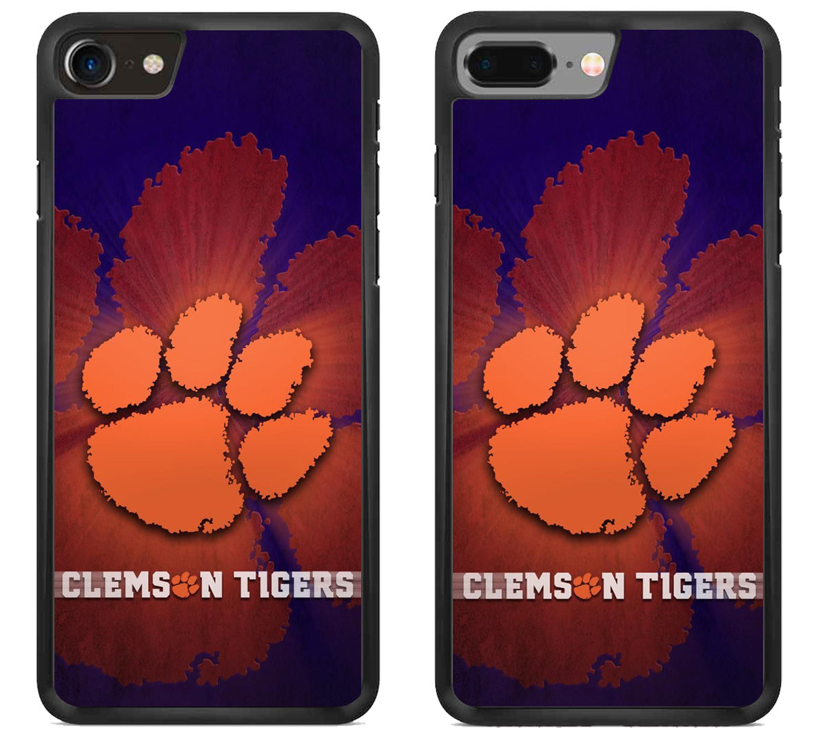 Clemson Tigers Background iPhone 8 | iPhone 8 Plus Case