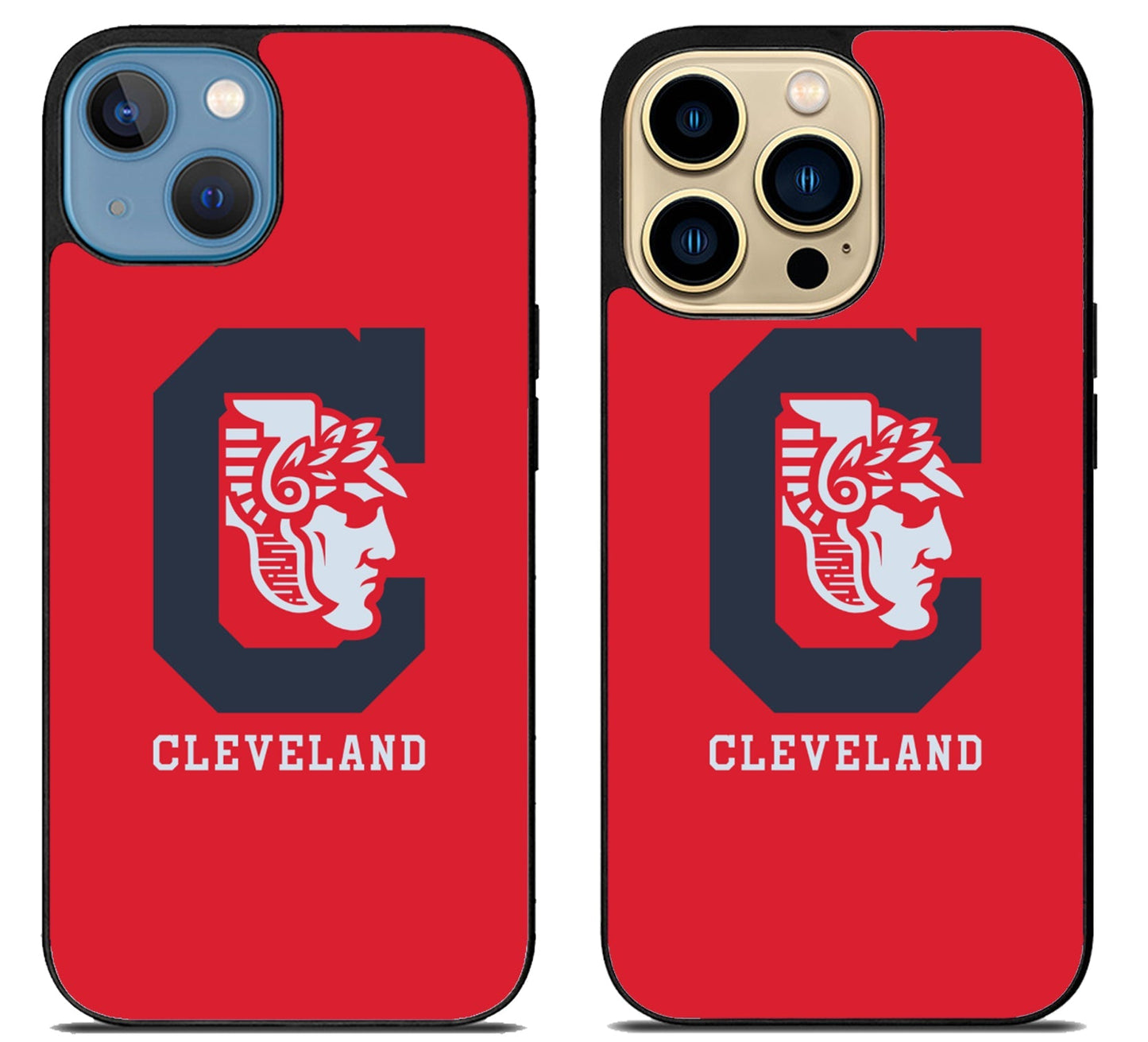 Cleveland Guardians Red Logo iPhone 14 | 14 Plus | 14 Pro | 14 Pro Max Case