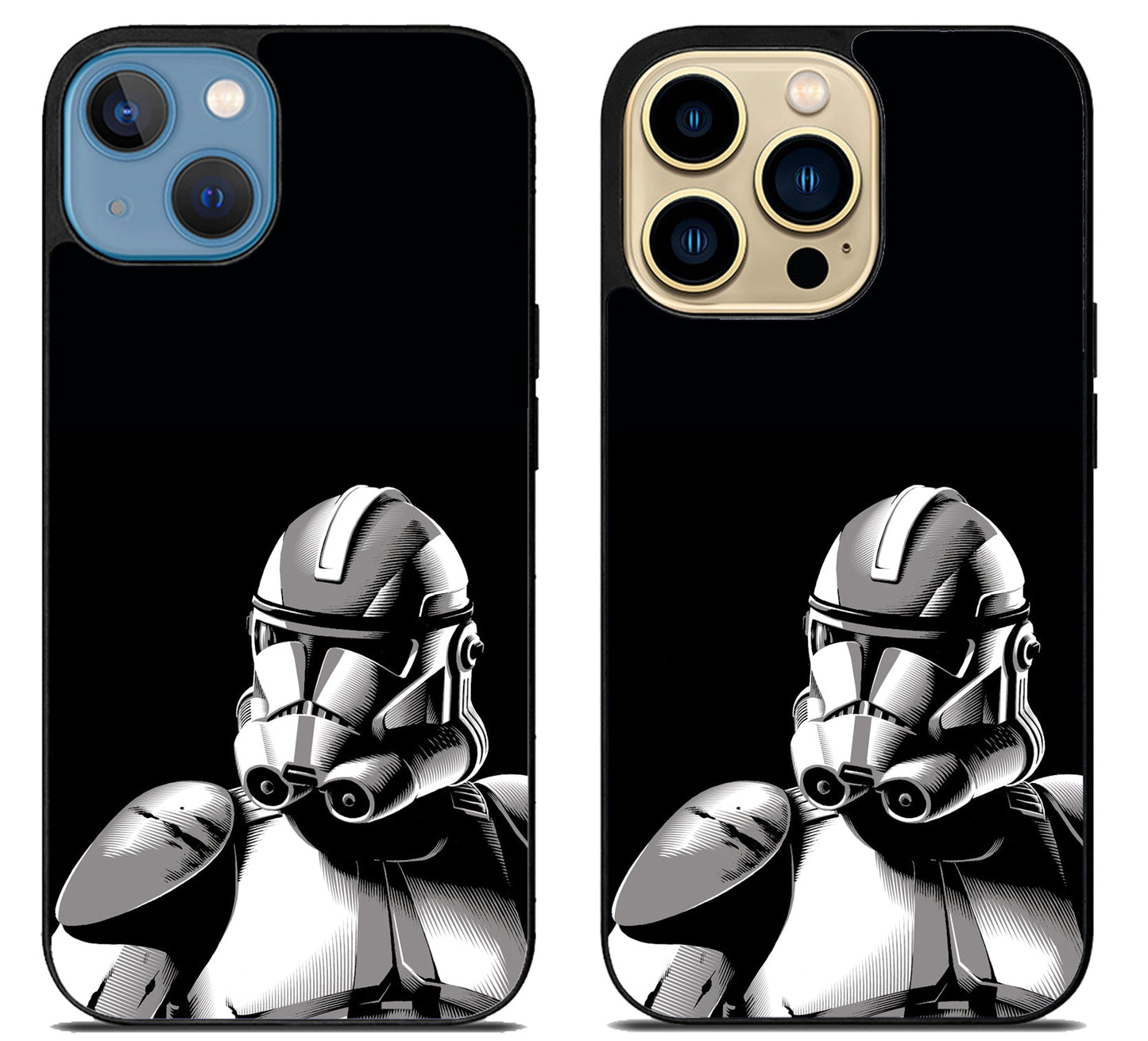 Clone Trooper Star Wars Black iPhone 14 | 14 Plus | 14 Pro | 14 Pro Max Case